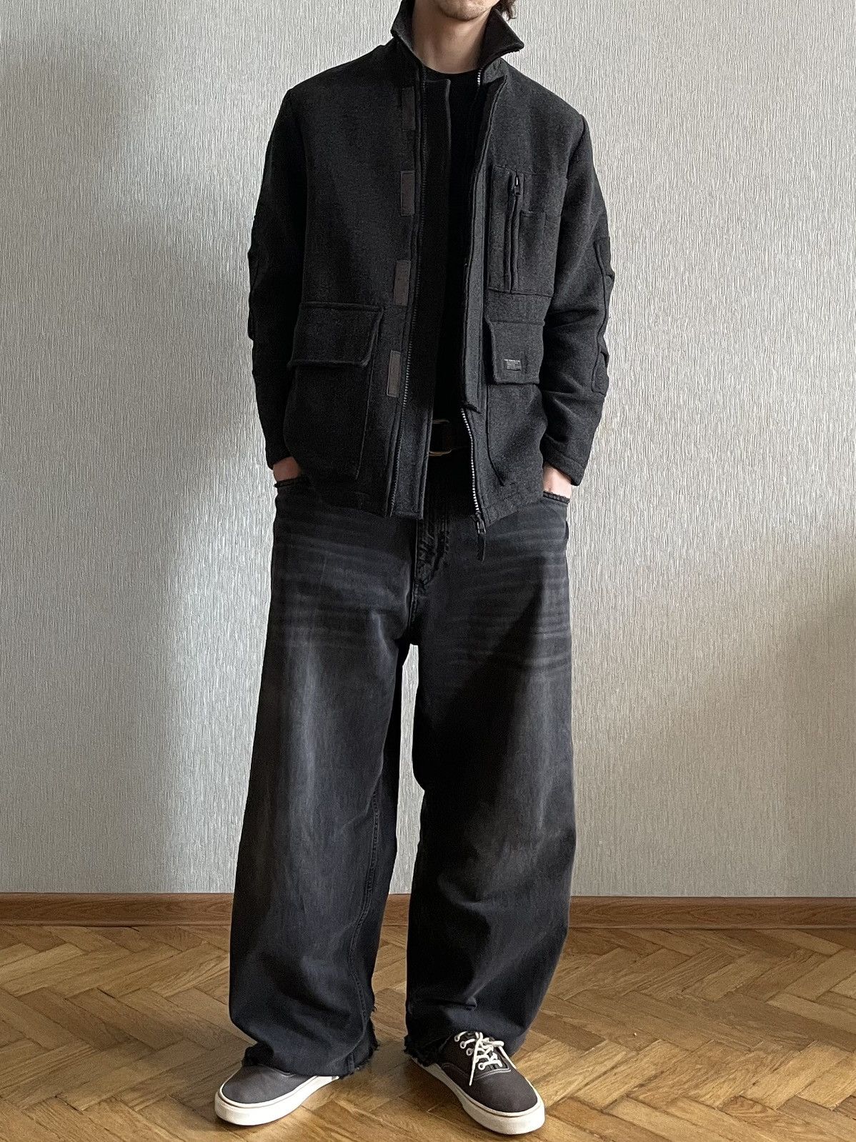 Levi's 1999 Levi’s ALL-DUTY: A Woolen 1/2 Coat Heavyweight Jacket Size US M / EU 48-50 / 2 - 17 Thumbnail
