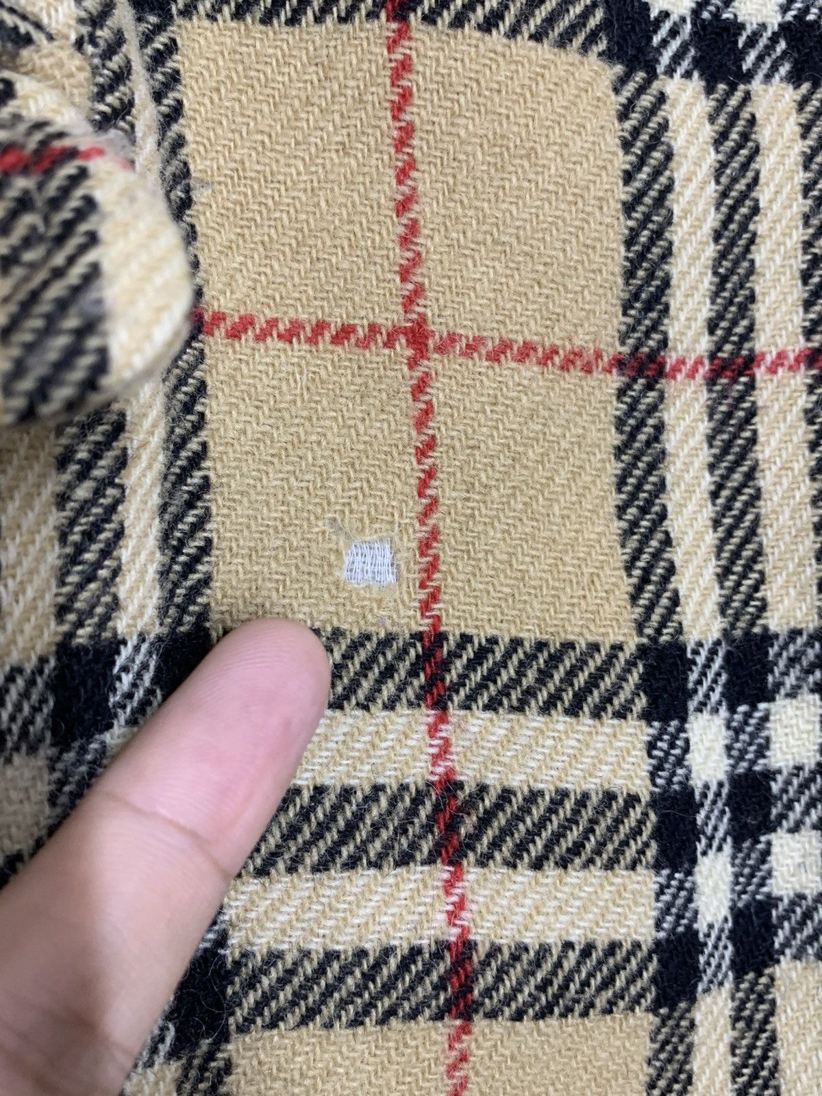 Burberry Vintage Bruberry Blue Label Japan Nova Check Wool Size US S / EU 44-46 / 1 - 6 Thumbnail