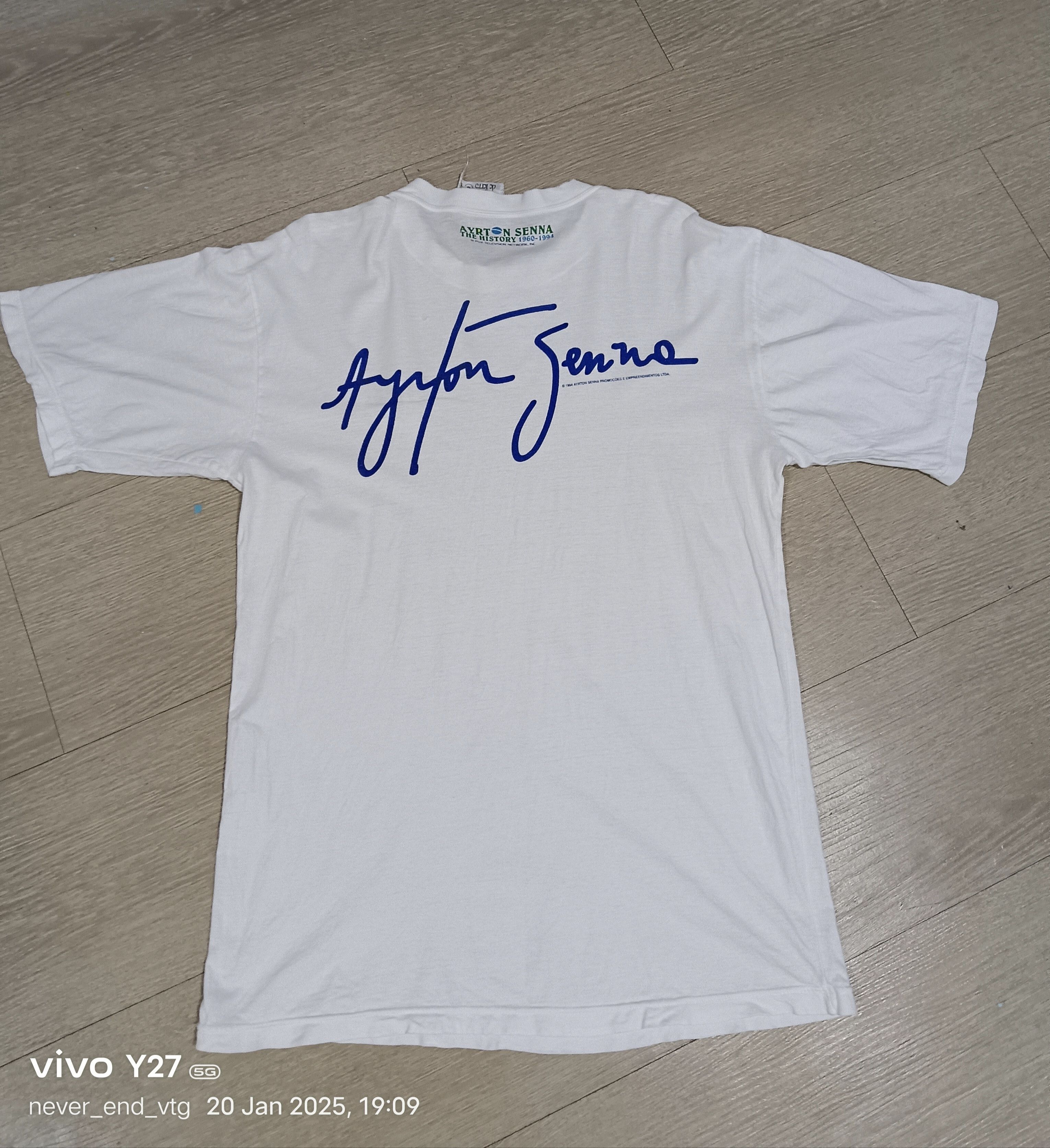 Formula 1 × Vintage Vintage Ayrton Senna Size US M / EU 48-50 / 2 - 1 Thumbnail