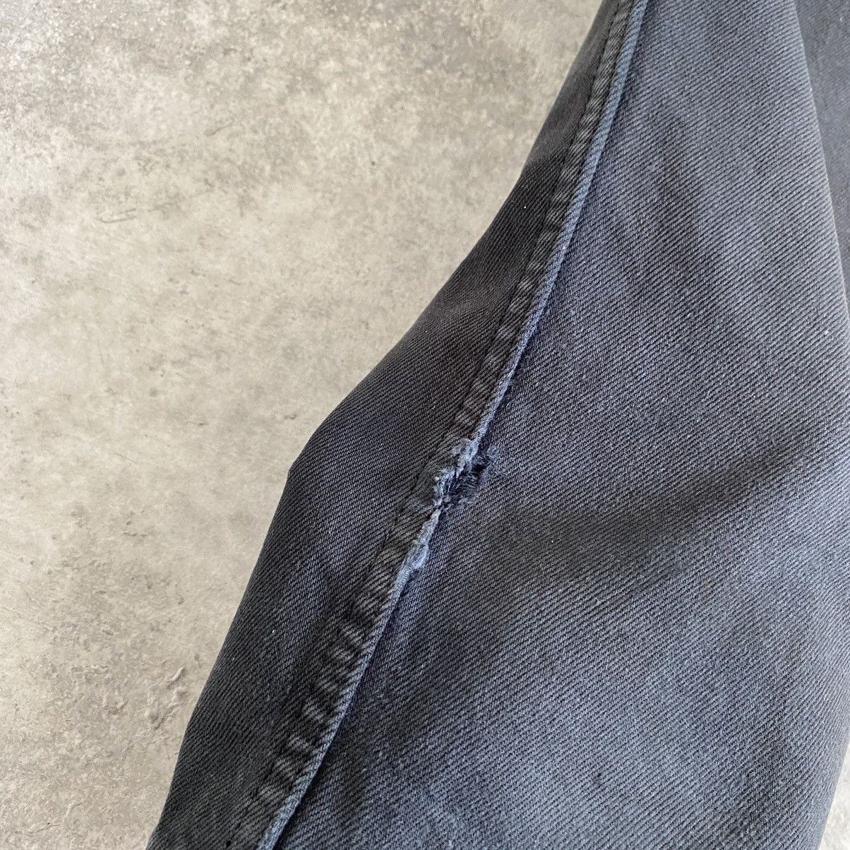 Levi's Vintage 1999 Levis 501 Faded Black Denim Jeans Size US 31 - 18 Thumbnail