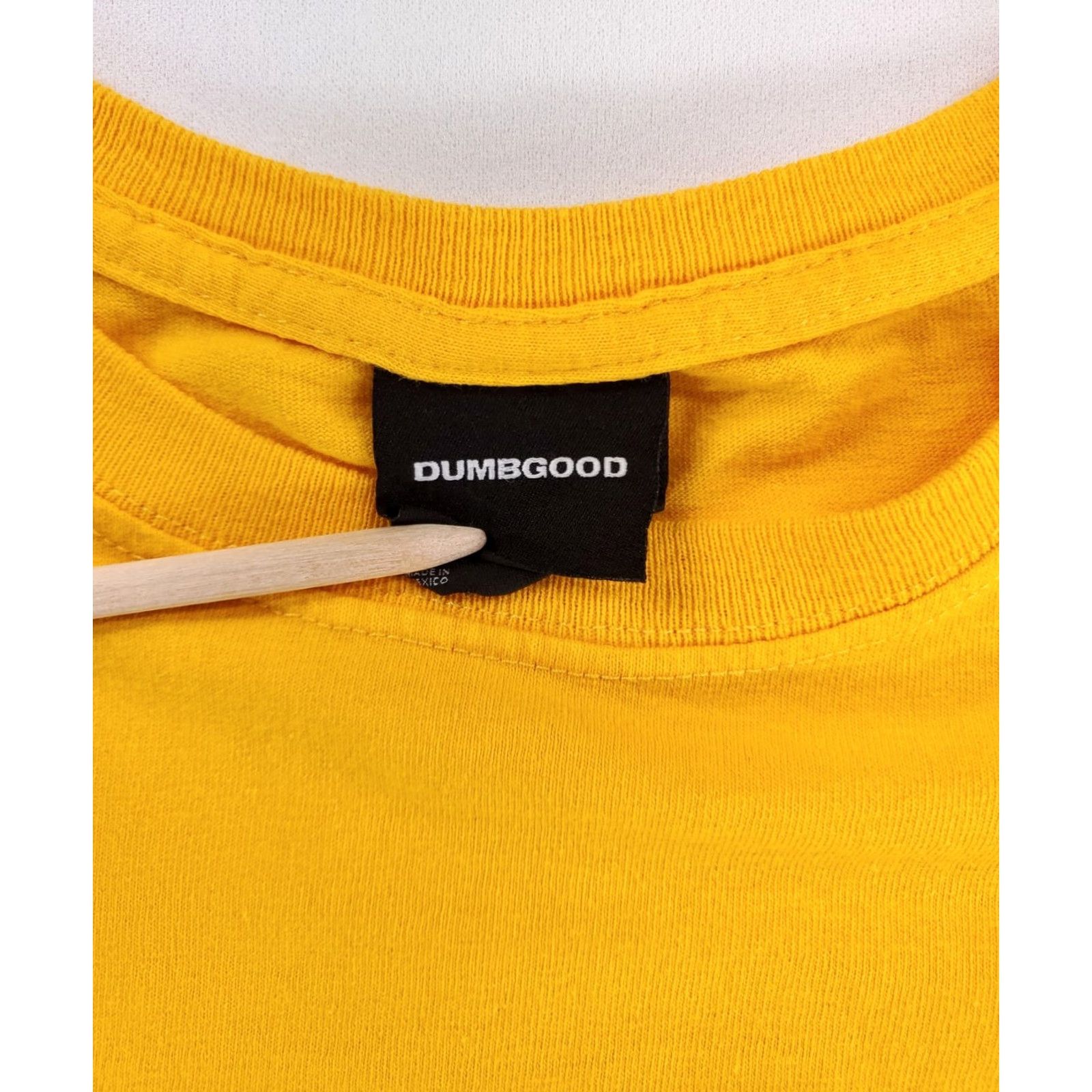 Vintage Dumbgood Snoopy Peanuts Long Sleeve T-Shirt Yellow Mens XL Joe Cool Size US XL / EU 56 / 4 - 4 Thumbnail