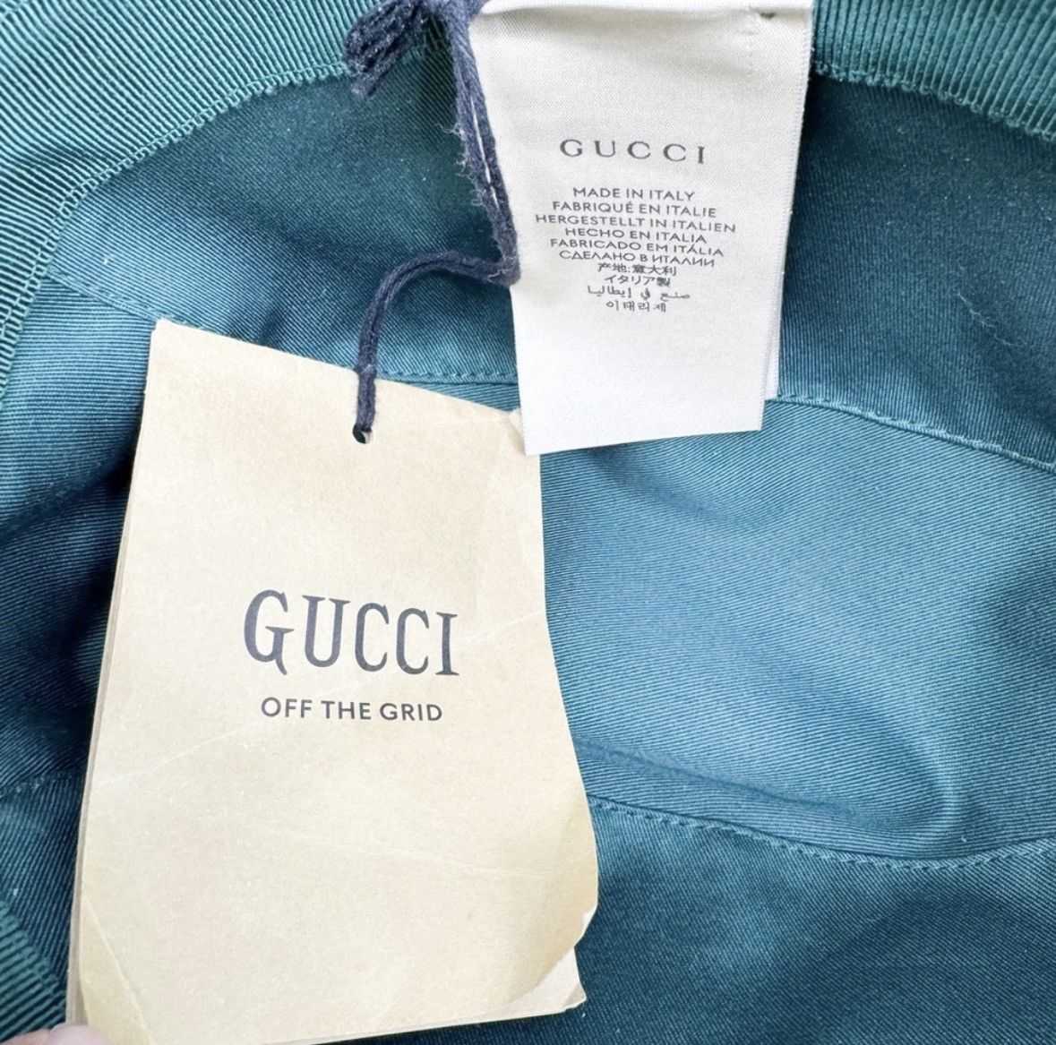 Gucci Gucc Off the Grid Bucket Hat Size ONE SIZE - 13 Thumbnail