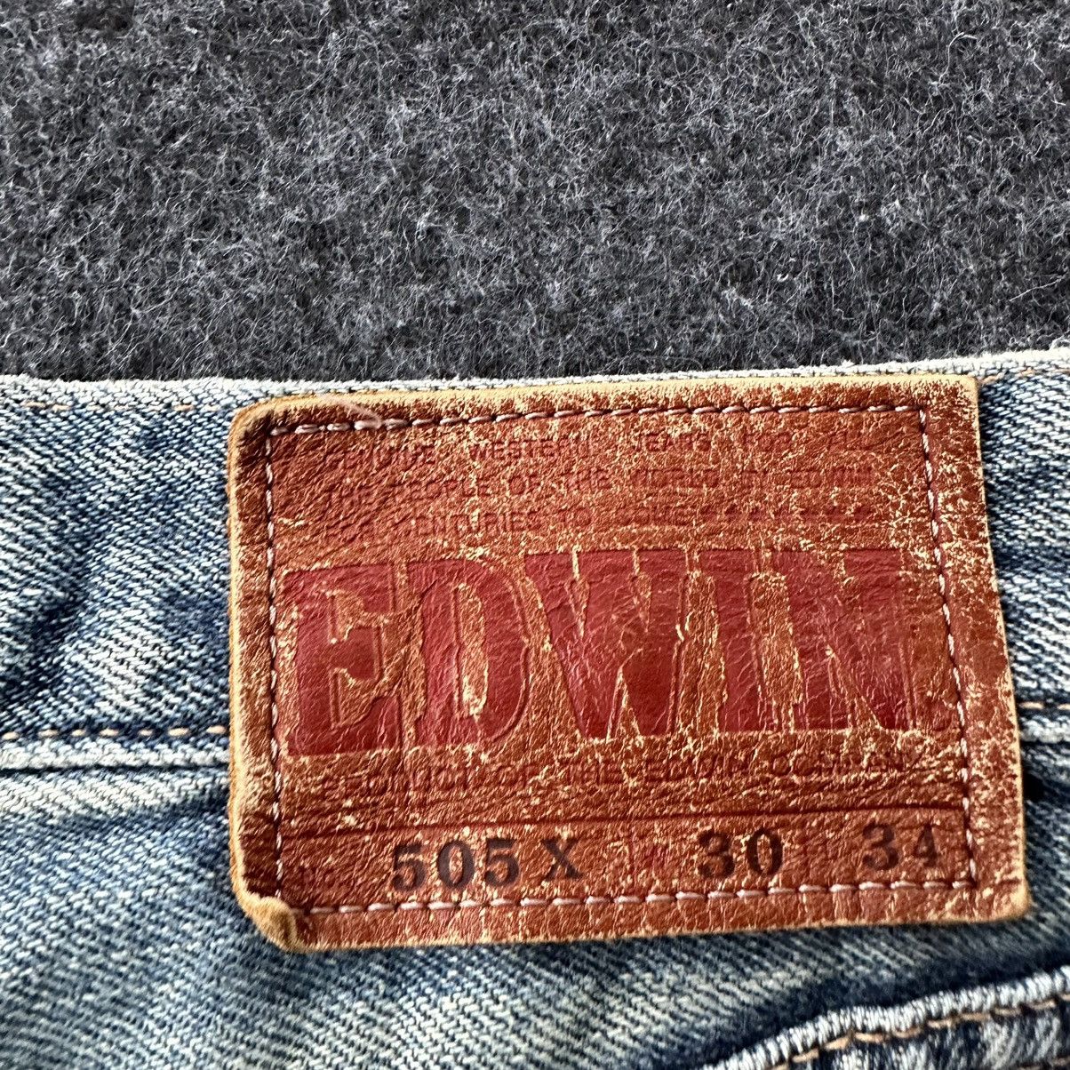 Edwin Edwin 505X Selvedge Washed Denim Made in Japan D662 Size US 30 / EU 46 - 6 Thumbnail