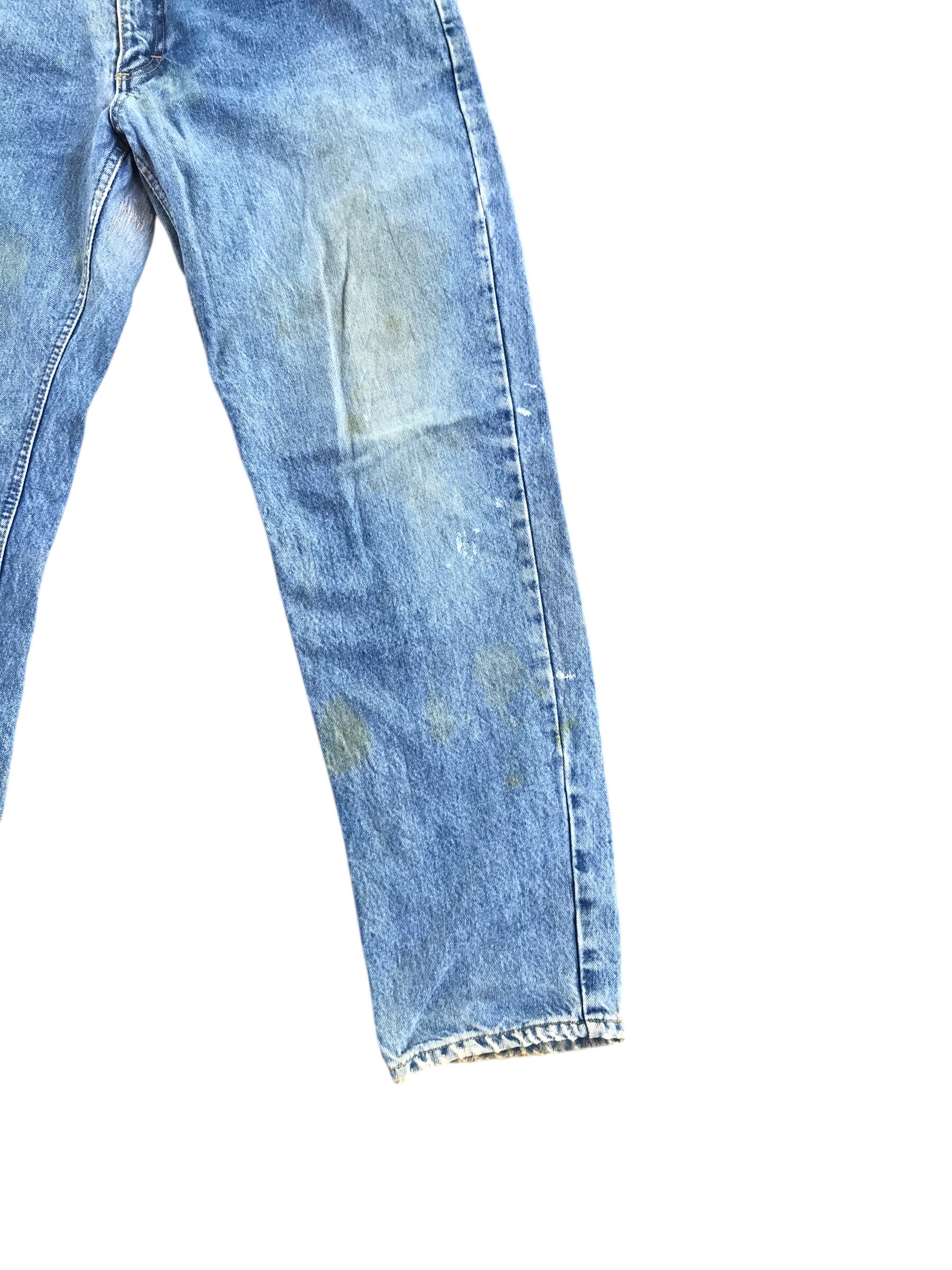 Tornado Mart Vtg 90s Lee Rider Distressed Denim-Size 34-if six was nine Size US 34 / EU 50 - 4 Thumbnail
