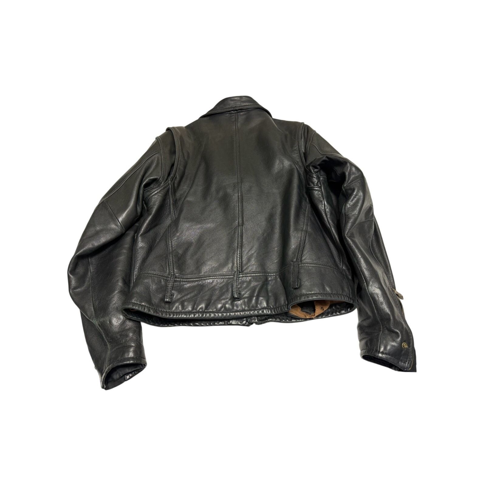 Harley Davidson Vintage Harley Davidson Men’s Stitched Flame Leather Jacket Size US L / EU 52-54 / 3 - 10 Thumbnail
