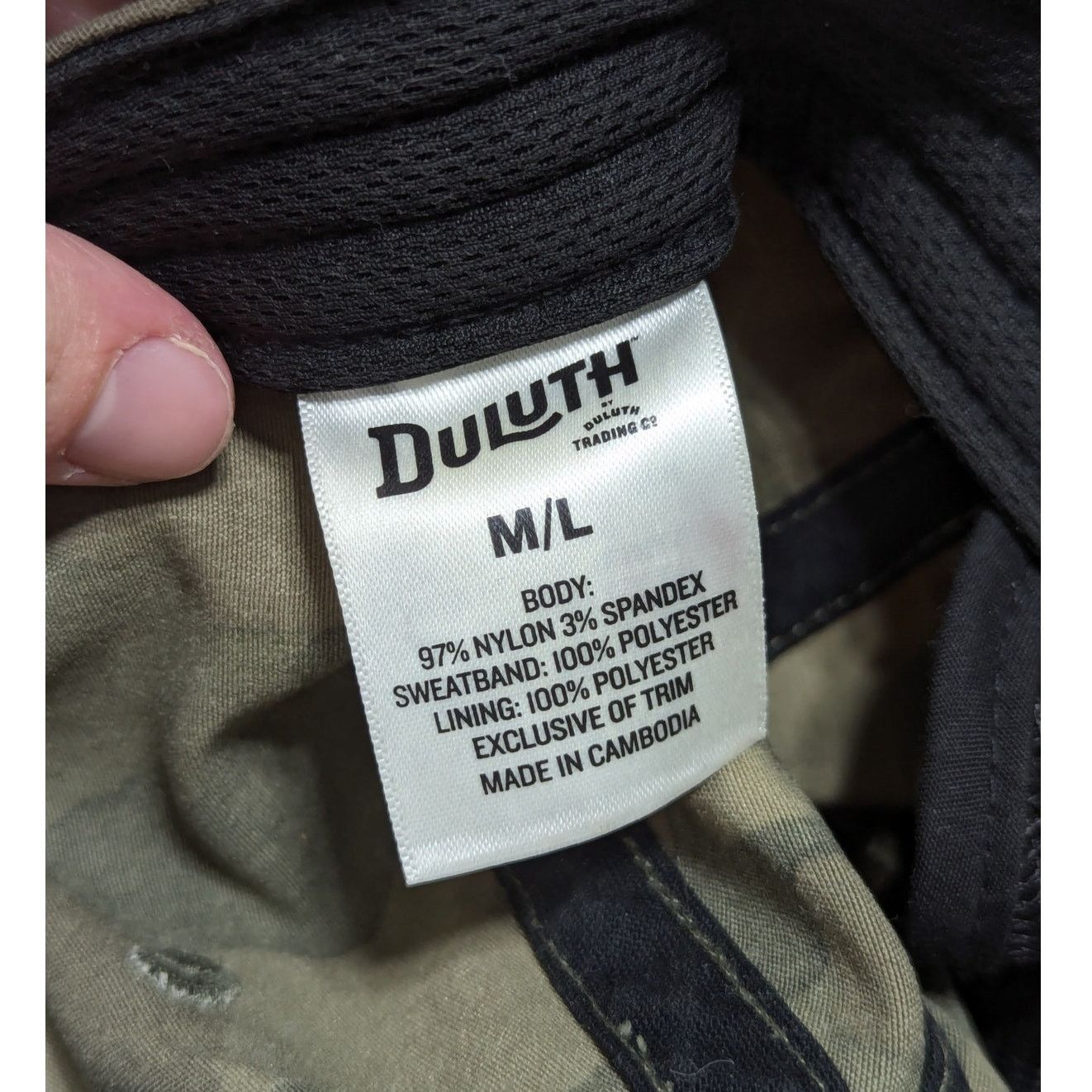 Duluth Trading Company Duluth Trading Co Dry on the Fly Dad Cap Baseball Hat Camo Size ONE SIZE - 6 Thumbnail