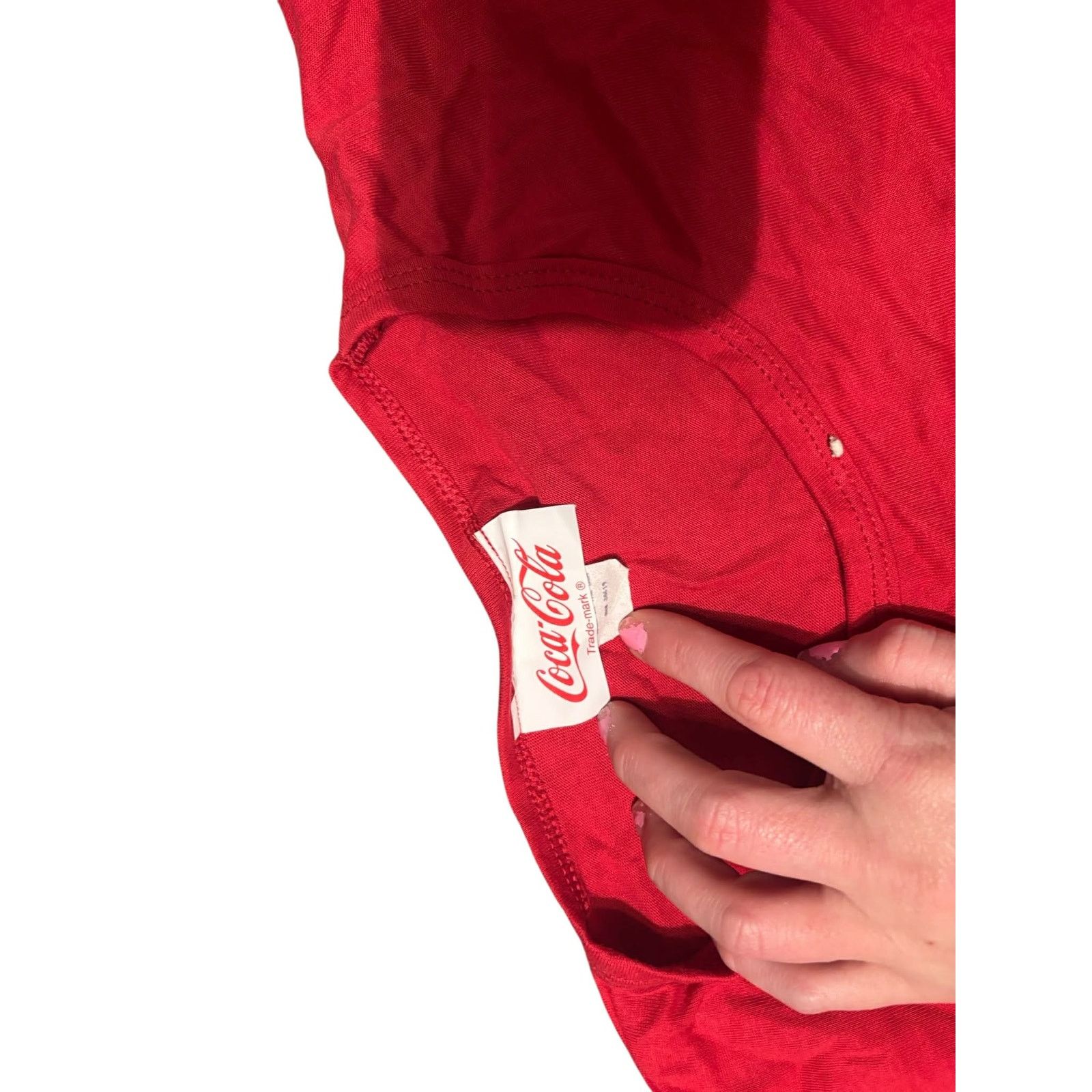 Coca Cola 2pc VTG Coca Cola Crewneck Sweatshirt Red Single Stitch XL Size US XL / EU 56 / 4 - 2 Thumbnail