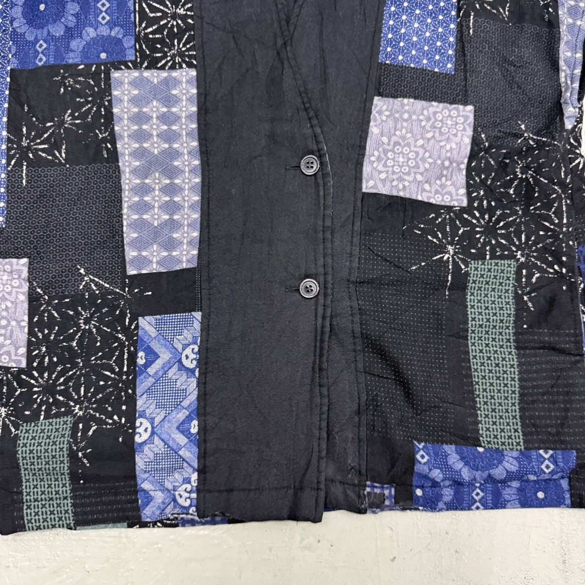 Kapital Kapital Boro Style Patchwork Sleeveless Outer Wear Size US L / EU 52-54 / 3 - 3 Thumbnail