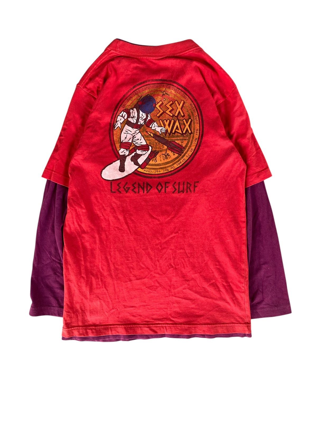 Stussy 1990s SEX WAX Mr.Zogs astronaut LS Size US M / EU 48-50 / 2 - 1 Thumbnail