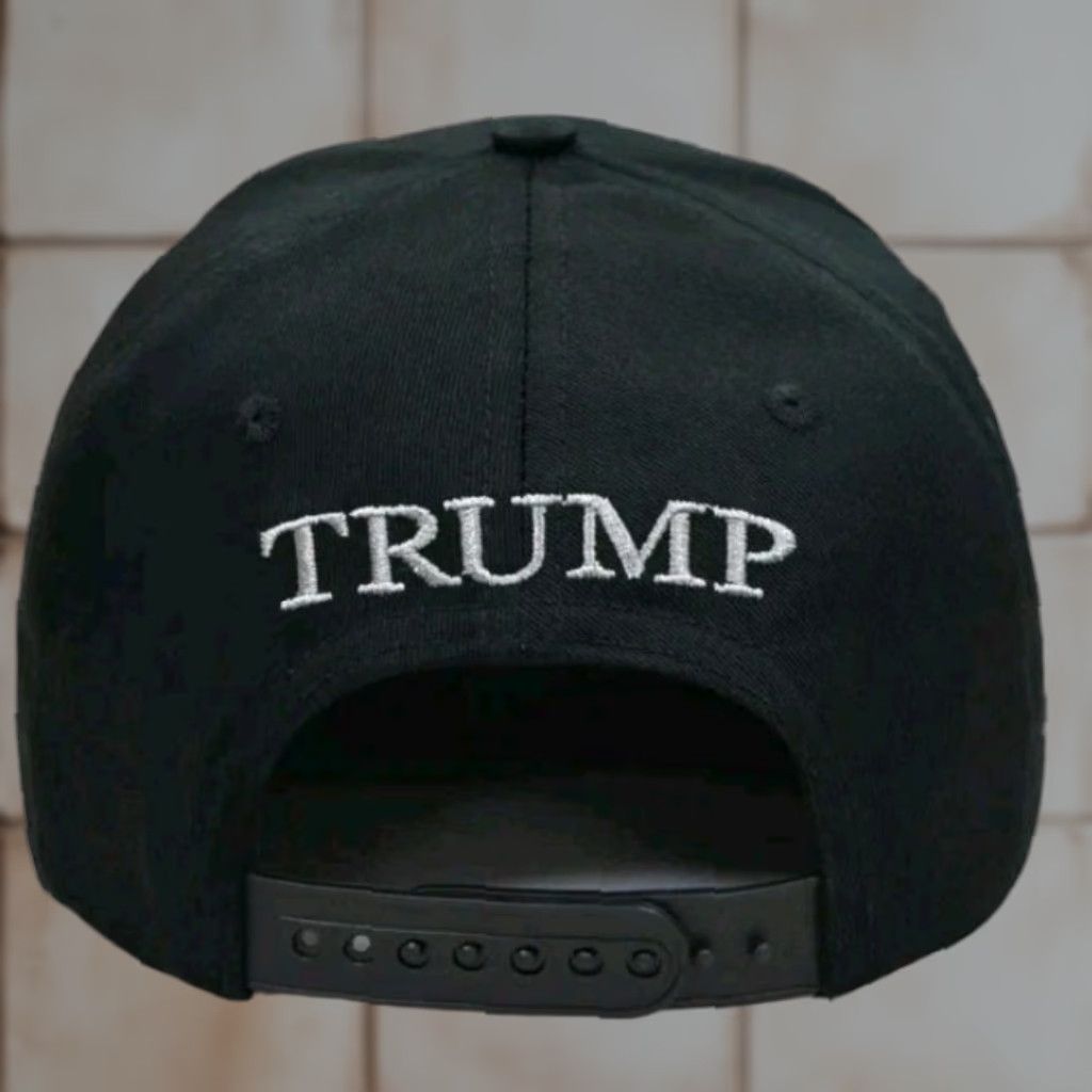 Greats Trump Hat Unisex Baseball Cap Adjustable Black Cotton MAGA 45-47 USA Patriotic Mens Womens Size ONE SIZE - 1 Thumbnail