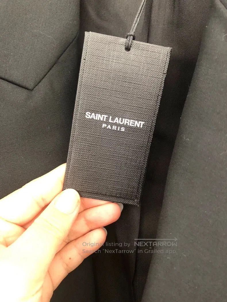 Saint Laurent Paris Saint Laurent Paris Wool suit jacket. Size S / US 4 / IT 40 - 3 Thumbnail