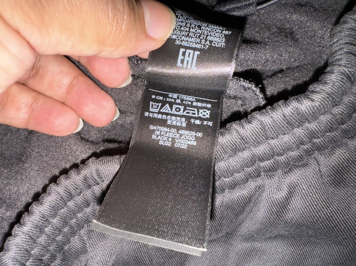 Balenciaga × Gap × Kanye West Yeezy Gap Sweatpants Black Size Small Size US 30 / EU 46 - 18 Thumbnail