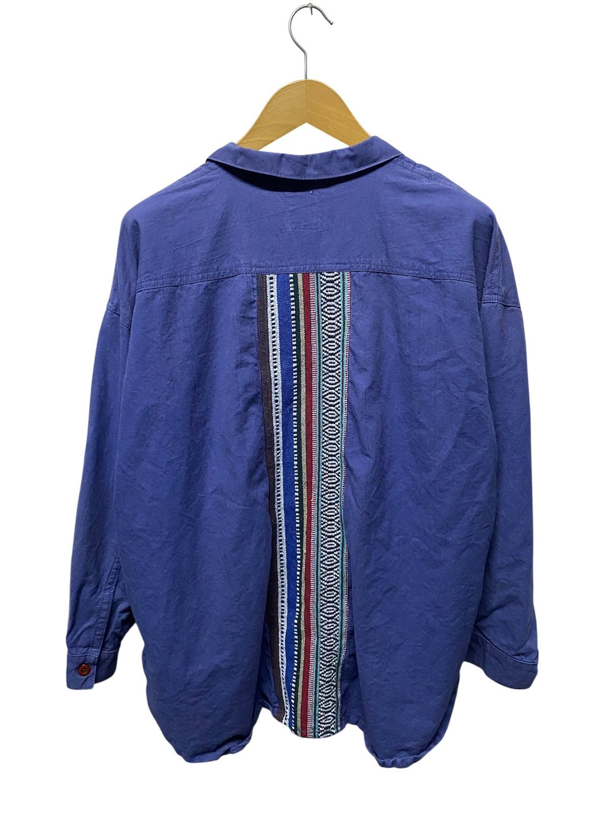 Japanese Brand Pahar by Amina Multipocket Navy Shirt Size US L / EU 52-54 / 3 - 2 Thumbnail