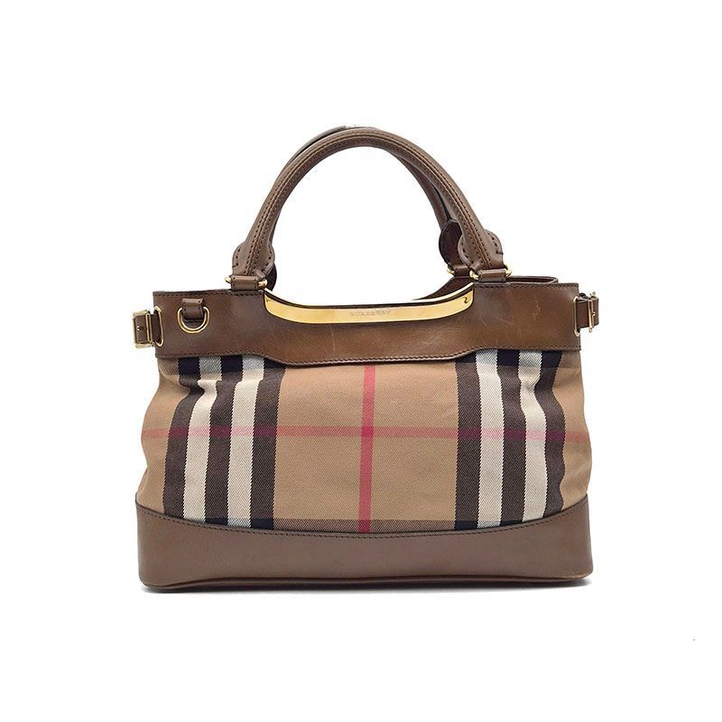 Burberry House Check Hepburn Bag Small Size ONE SIZE - 1 Thumbnail