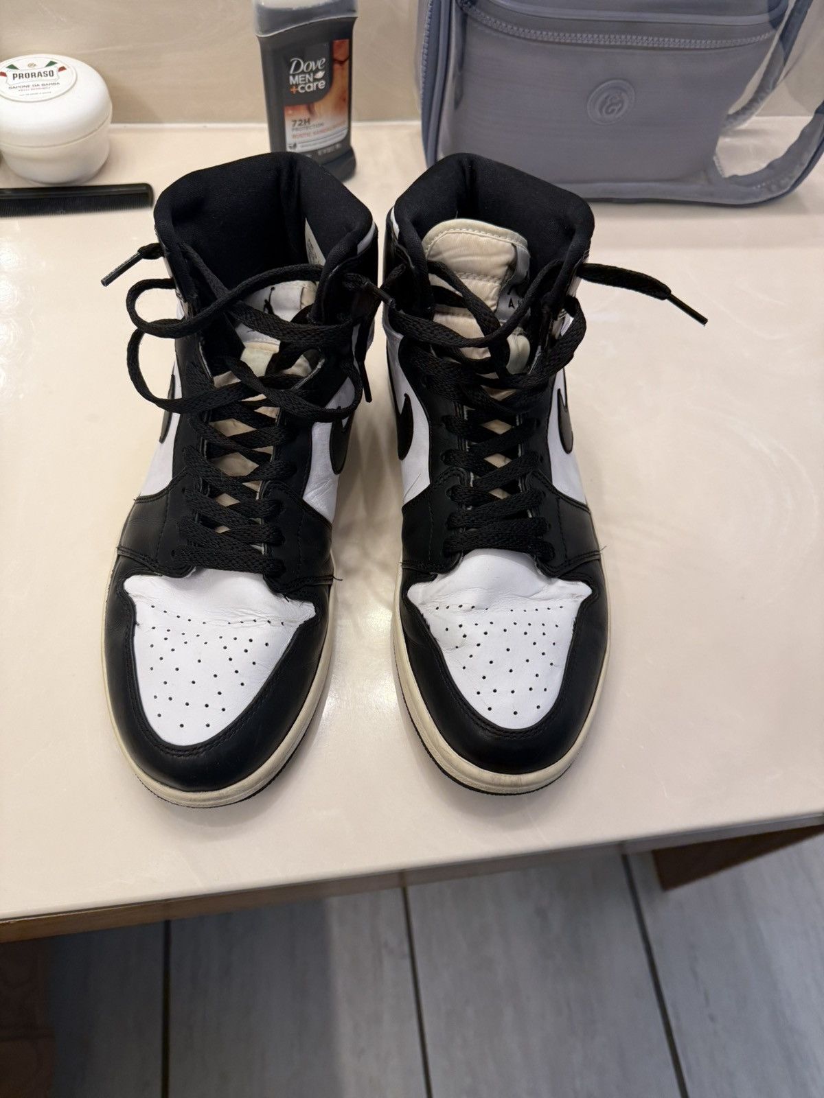 Nike Air Jordan 1 Retro Countdown Black and White Size US 9.5 / EU 42-43 - 1 Thumbnail
