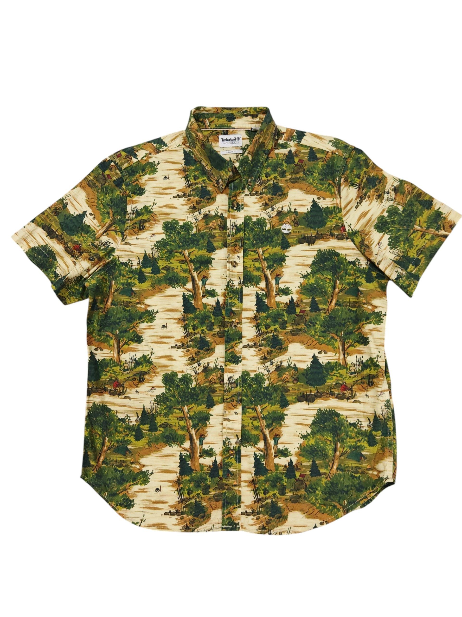 Timberland Timberland Hawaii Shirt - Nice Graphic Size US XL / EU 56 / 4 - 1 Thumbnail