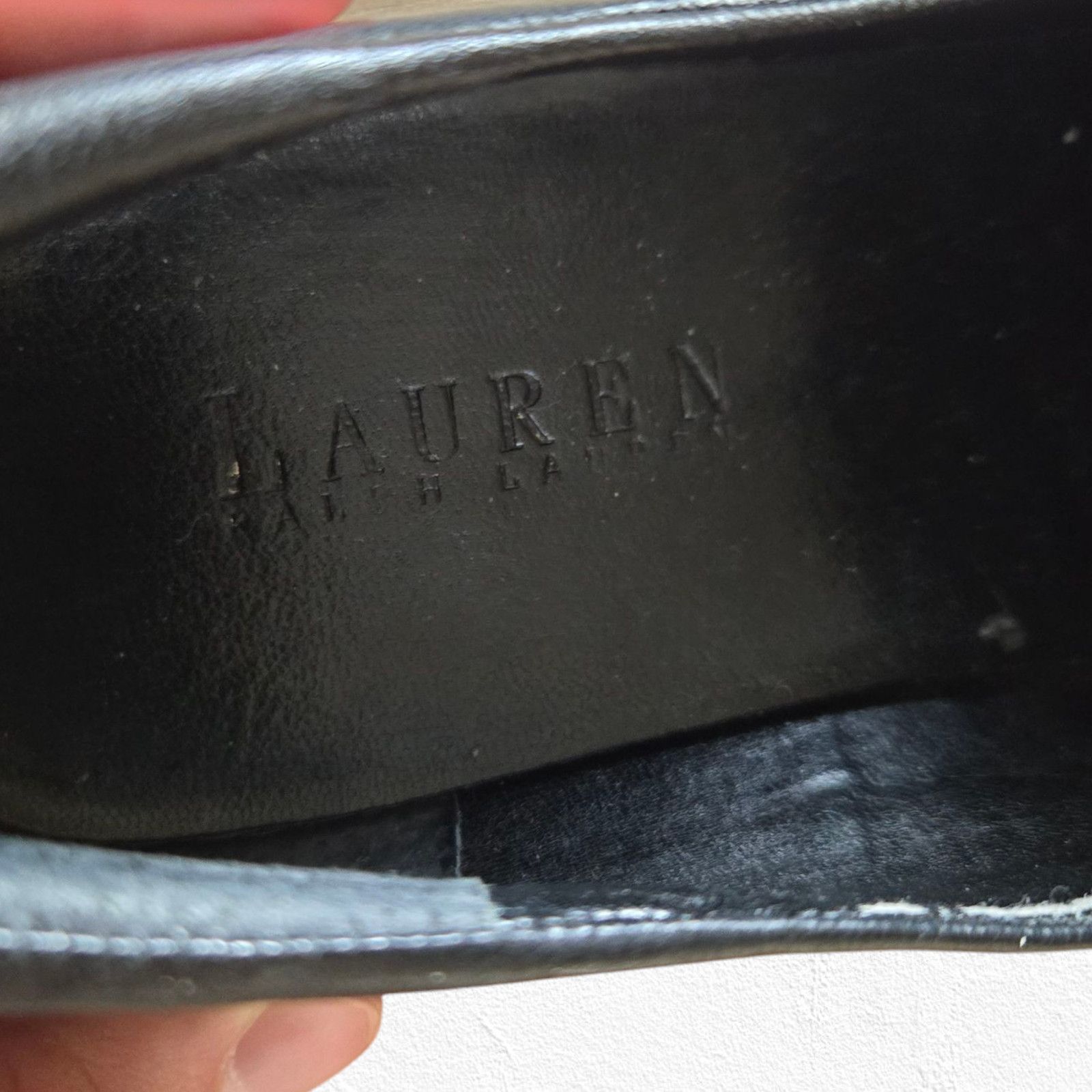 Lauren Ralph Lauren Y2K Lauren Ralph Lauren Black Chelsey Loafers Size 9.5 Size US 9.5 / IT 39.5 - 5 Thumbnail