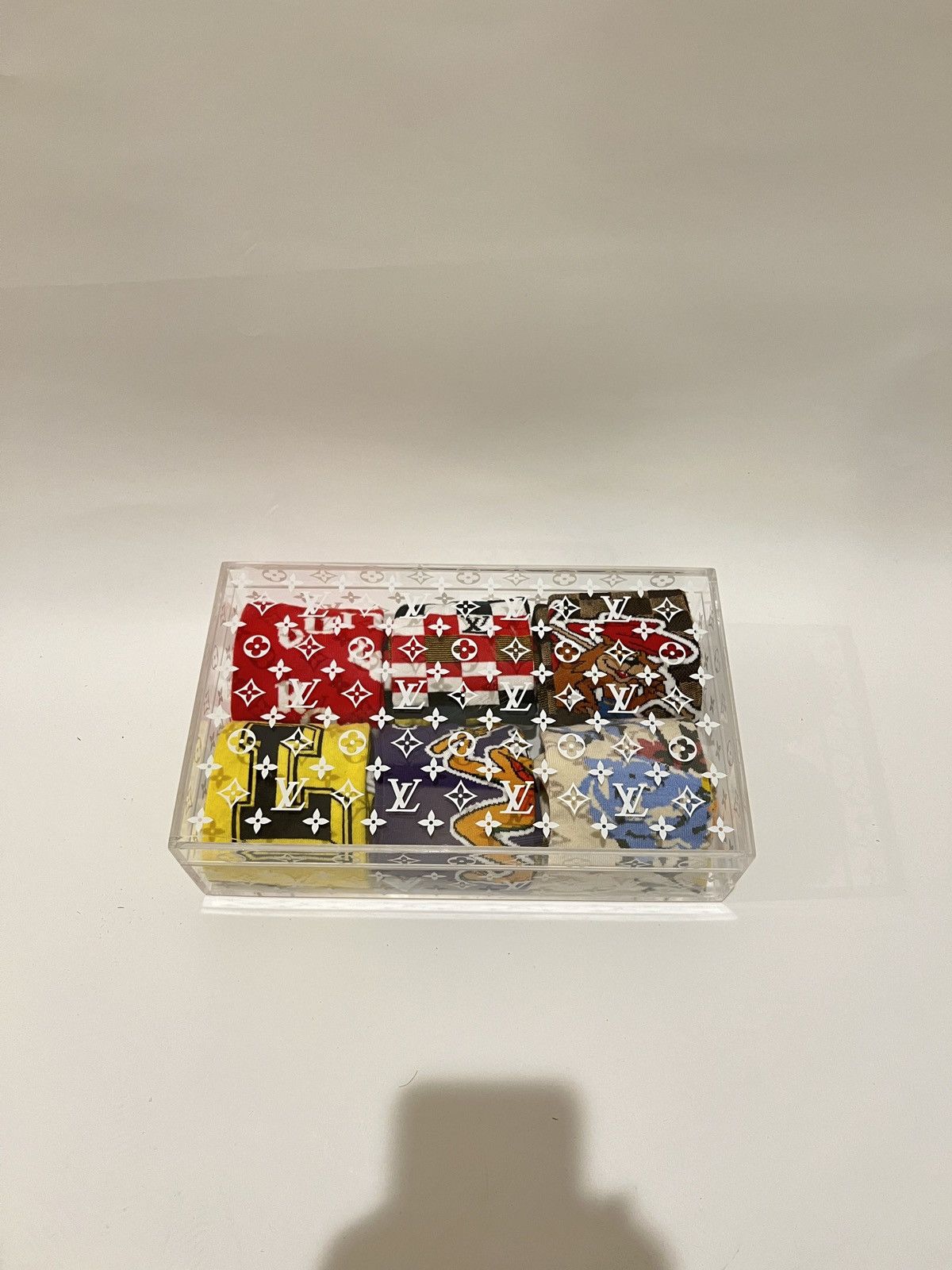 Louis Vuitton × Virgil Abloh Louis Vuitton Virgil Socks Show 7 Size ONE SIZE - 5 Thumbnail