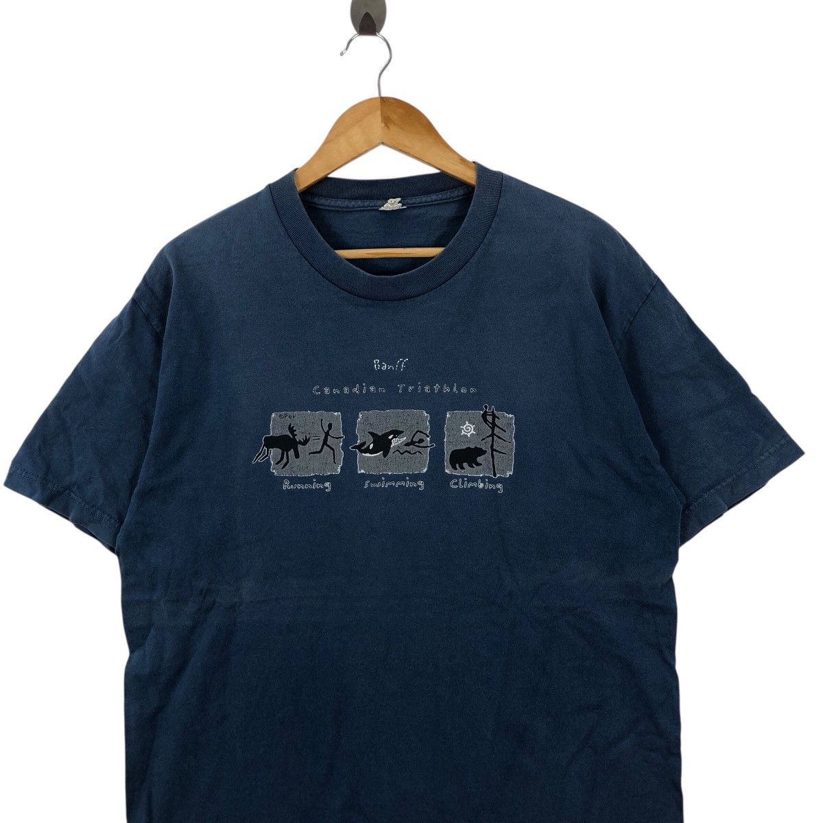 Vintage Vintage BANFF Canada T Shirt Art Vintage Clothing Size US M / EU 48-50 / 2 - 2 Thumbnail