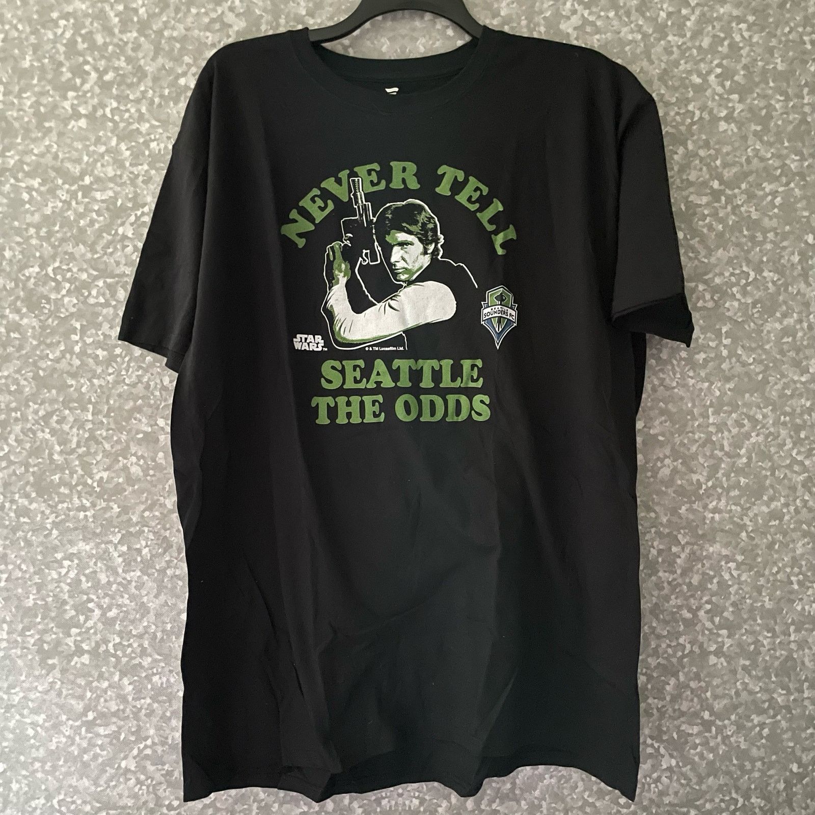 Star Wars Fanatics NWT Star Wars Seattle Sounders T-Shirt - Size 2XL Size US XXL / EU 58 / 5 - 1 Thumbnail
