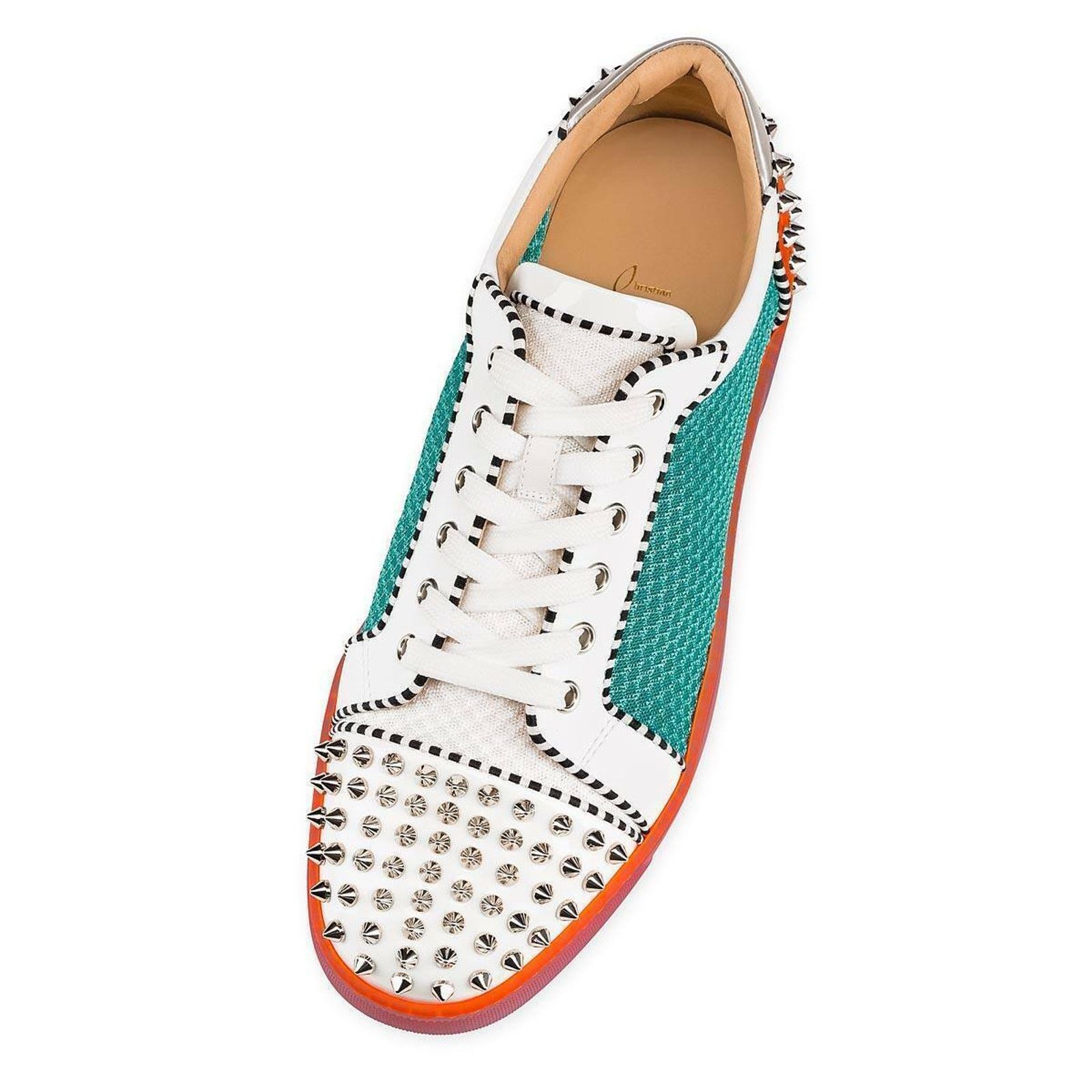 Christian Louboutin Christian Louboutin Mens AC Seavaste 2 Flat White Size US 8 / EU 41 - 6 Thumbnail