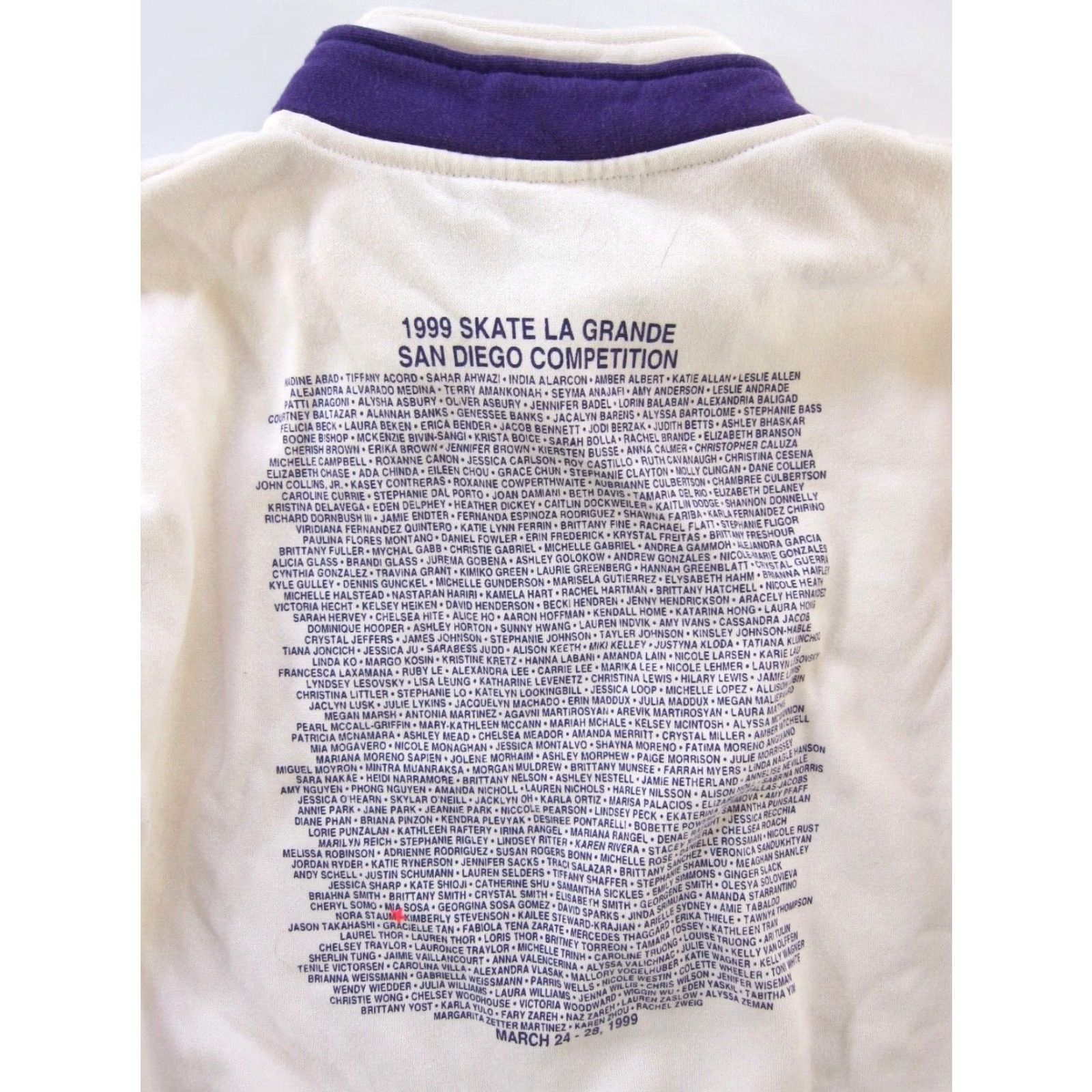 Vintage Vintage 1999 La Grande' San Diego Ice Skate Competition Sweatshirt Women Small Size S / US 4 / IT 40 - 5 Thumbnail