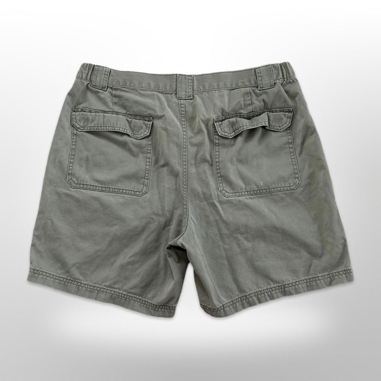 Croft & Barrow × Vintage Vintage Green Baggy Cargo Shorts Size US 36 / EU 52 - 5 Thumbnail