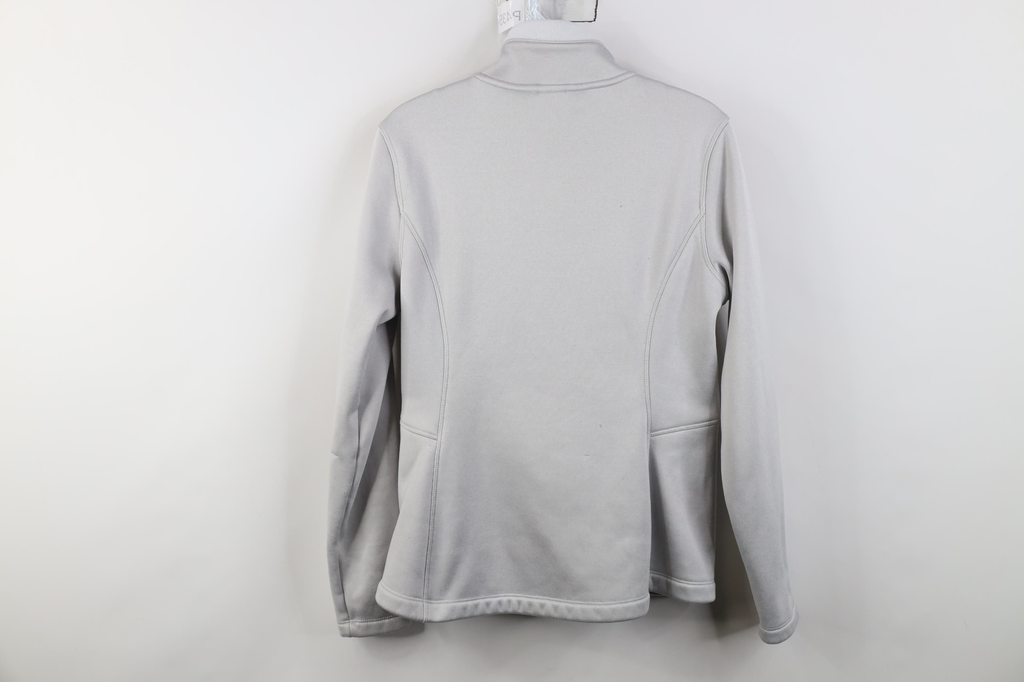 The North Face The North Face Spell Out Agave Fleece Lined Jacket Gray Size M / US 6-8 / IT 42-44 - 12 Thumbnail