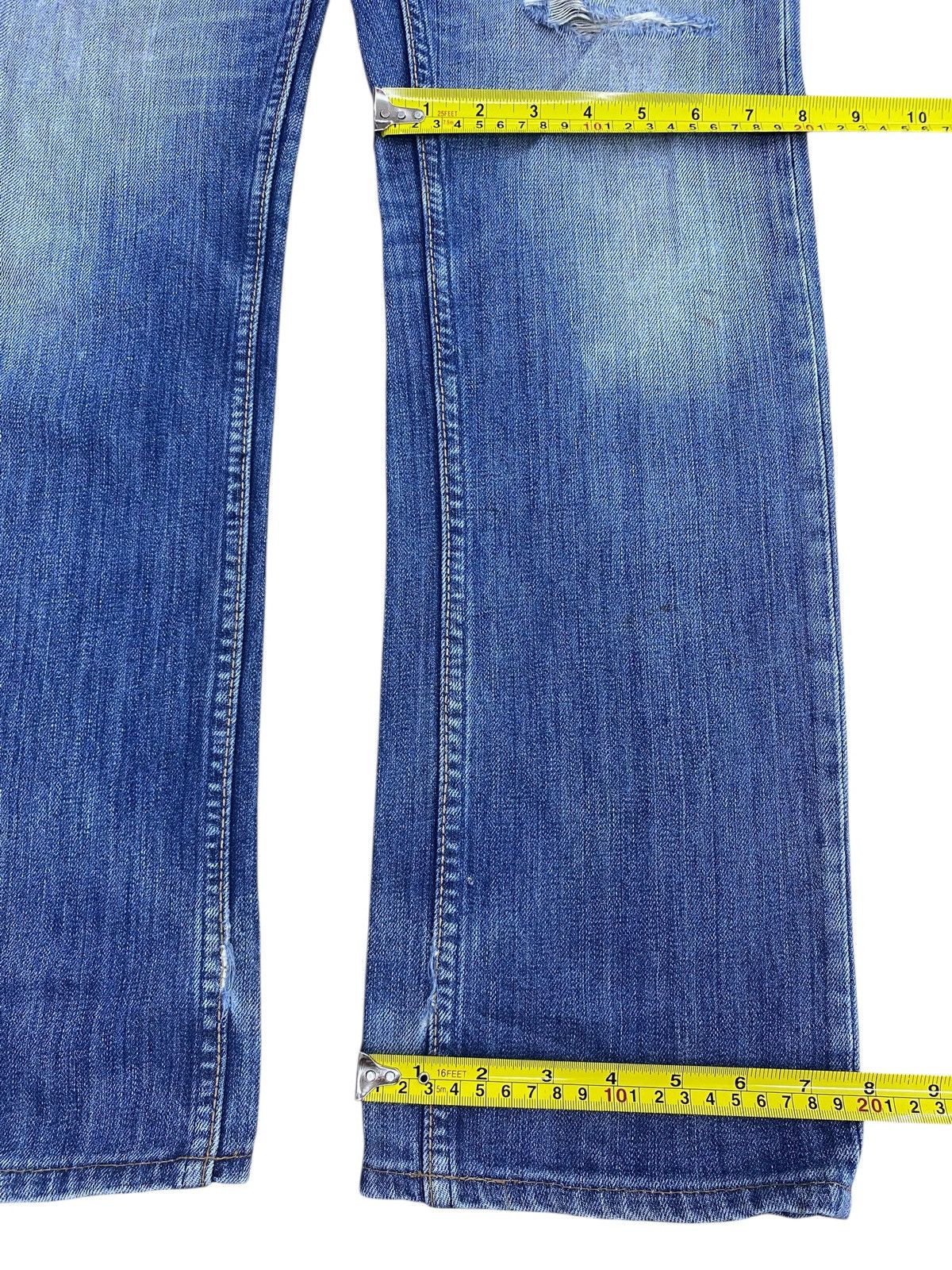 Levi's Levi’s Whiskers Faded Blue Wash Style Loose Jeans Size US 29 - 8 Thumbnail