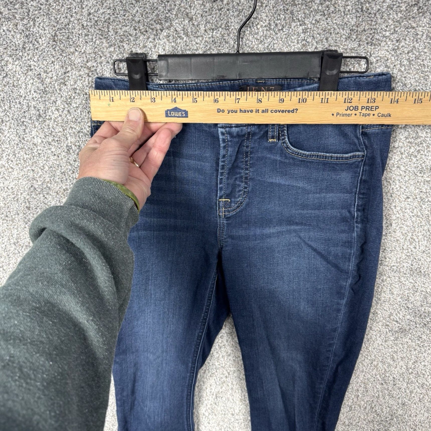 7 For All Mankind VINTAGE 7 For All Mankind Jeans 2 Dark Wash Ankle Skinny Clean Girl Womens Jeans Size 26" / US 2 / IT 38 - 2 Thumbnail