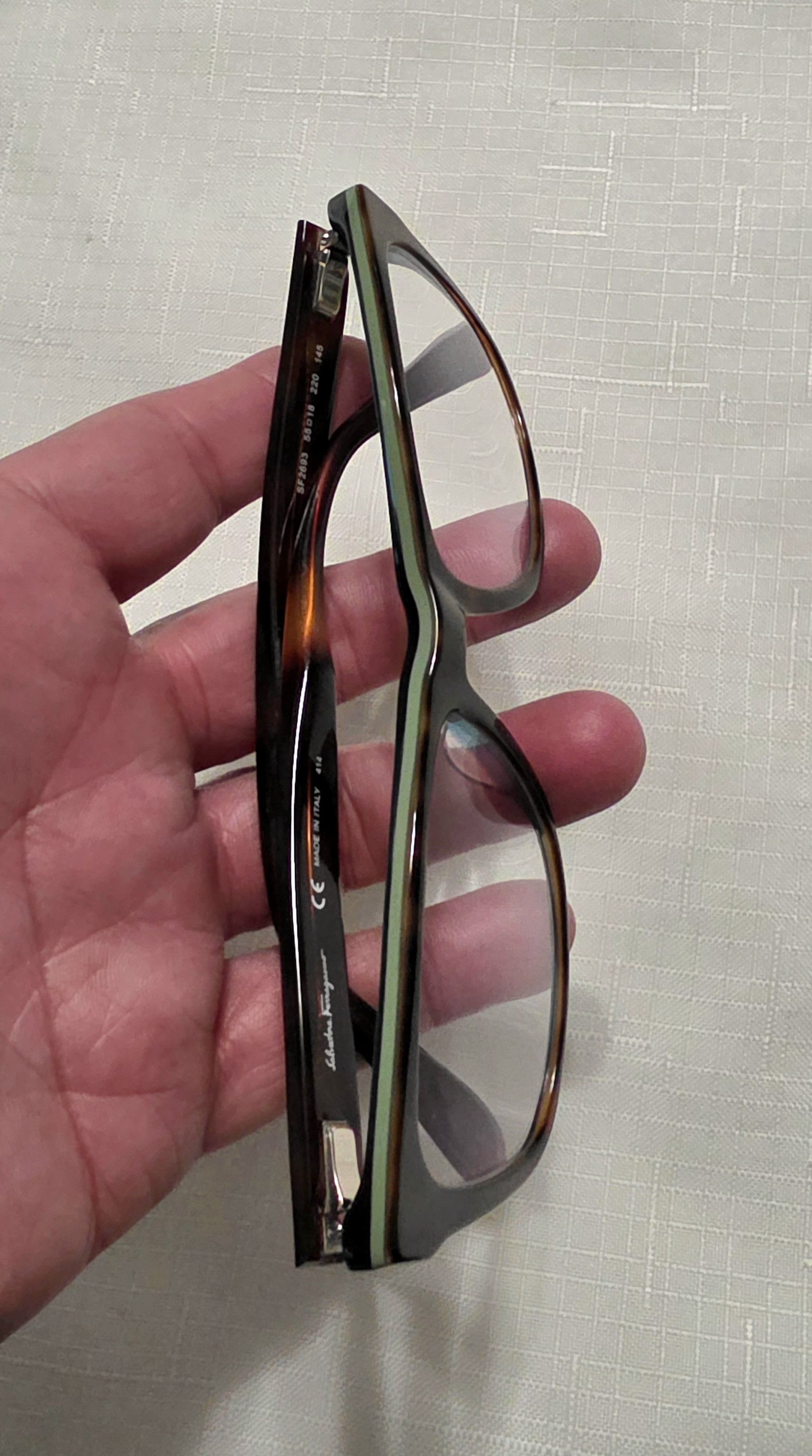 Salvatore Ferragamo Salvatore Ferragamo SF2693 Eyeglass *Frames only Tortoise Size ONE SIZE - 6 Thumbnail