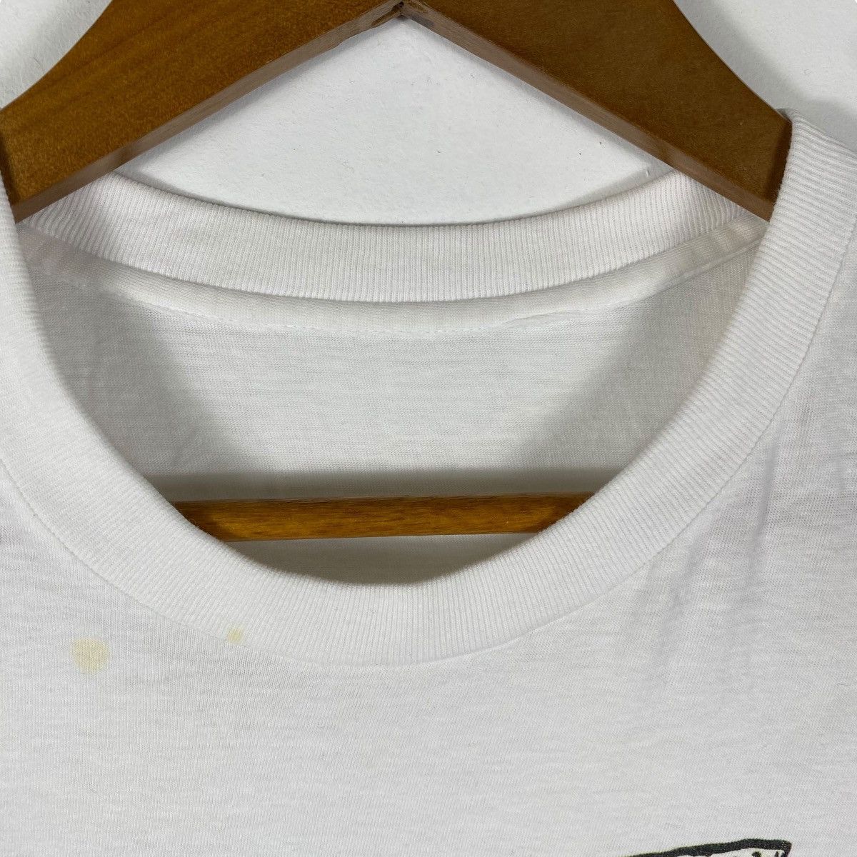 Bausch & Lomb × Vintage Vintage 80's BAUSCH & LOMB Art Graphic Tee Shirt Free Size Size US M / EU 48-50 / 2 - 5 Thumbnail