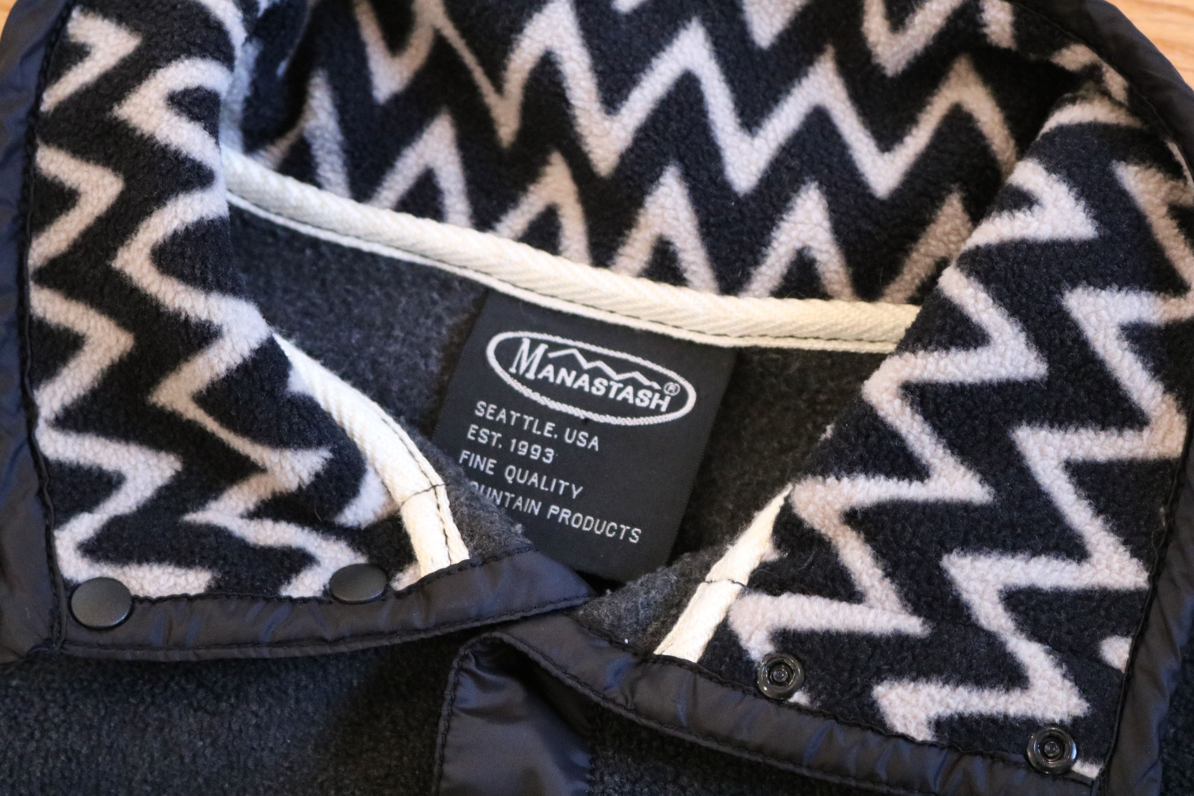 Engineered Garments × Manastash × Patagonia Manastash Zigzag Fleece Pullover Jacket Size US S / EU 44-46 / 1 - 6 Thumbnail