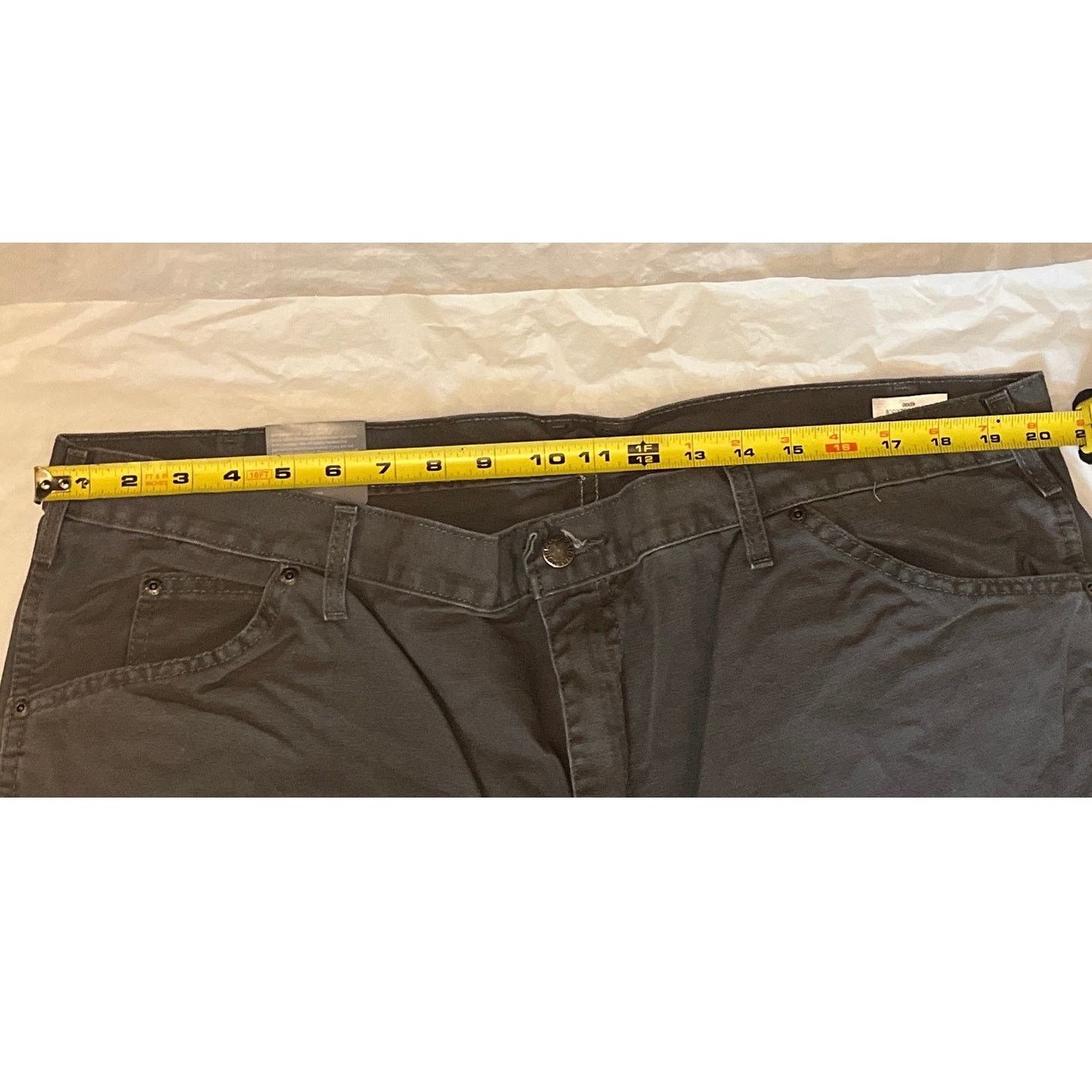 Dickies Dickies Dungaree Jeans Relaxed Fit Sz: 42/30 - 100% Cotton Size US 42 / EU 58 - 8 Thumbnail