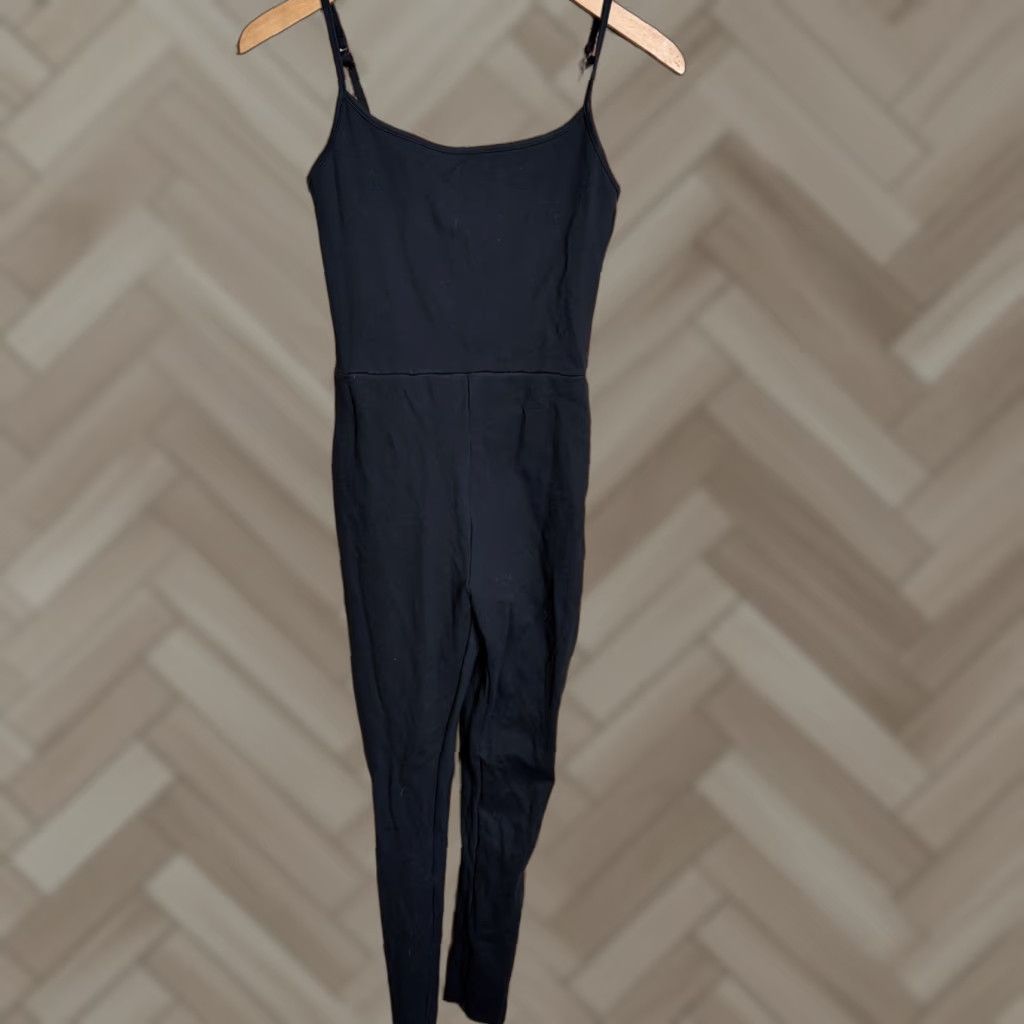 Abercrombie & Fitch Abercrombie & Fitch Womens Black Sleeveless One-Piece Jumpsuit XS Regular Size XS Size 26" / US 2 / IT 38 - 1 Thumbnail