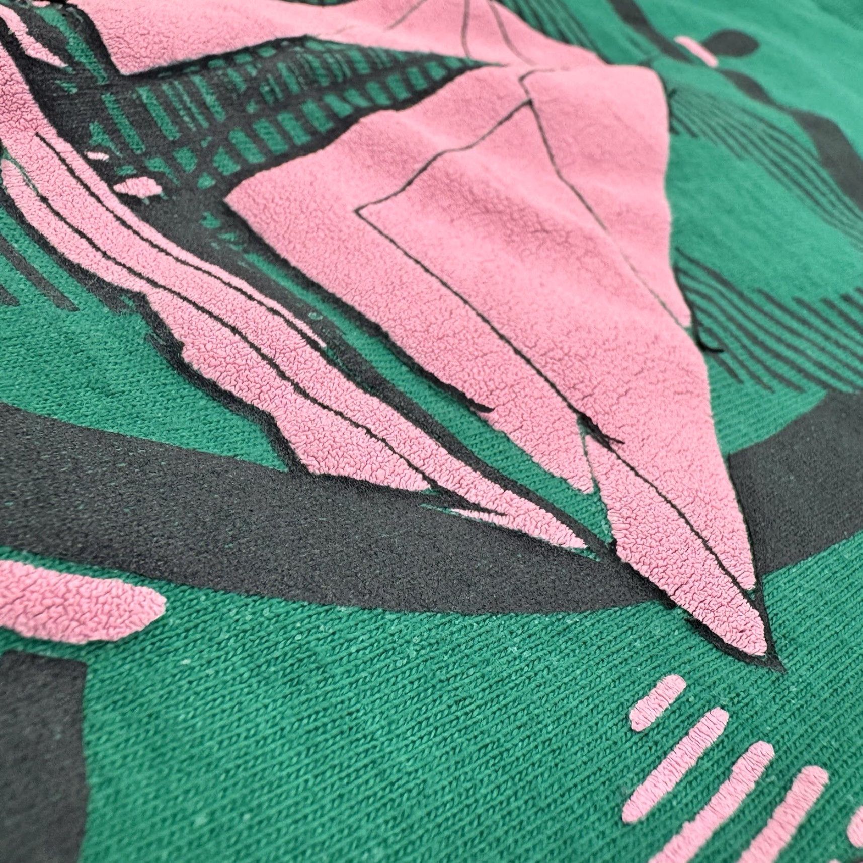 Anvil VINTAGE Anvil T-Shirt Adult Large Green Sailing Boats South Carolina 90s Mens Size US L / EU 52-54 / 3 - 3 Thumbnail