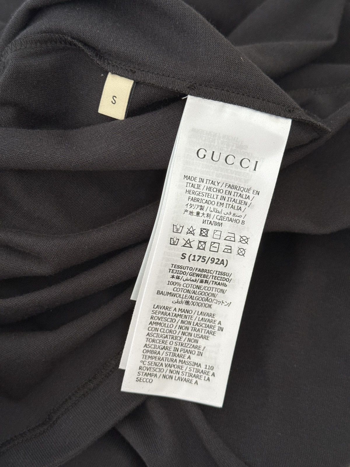 Gucci Bnwt Gucci Logo Blade Printed Crewneck T-Shirt size Small Size US S / EU 44-46 / 1 - 8 Thumbnail