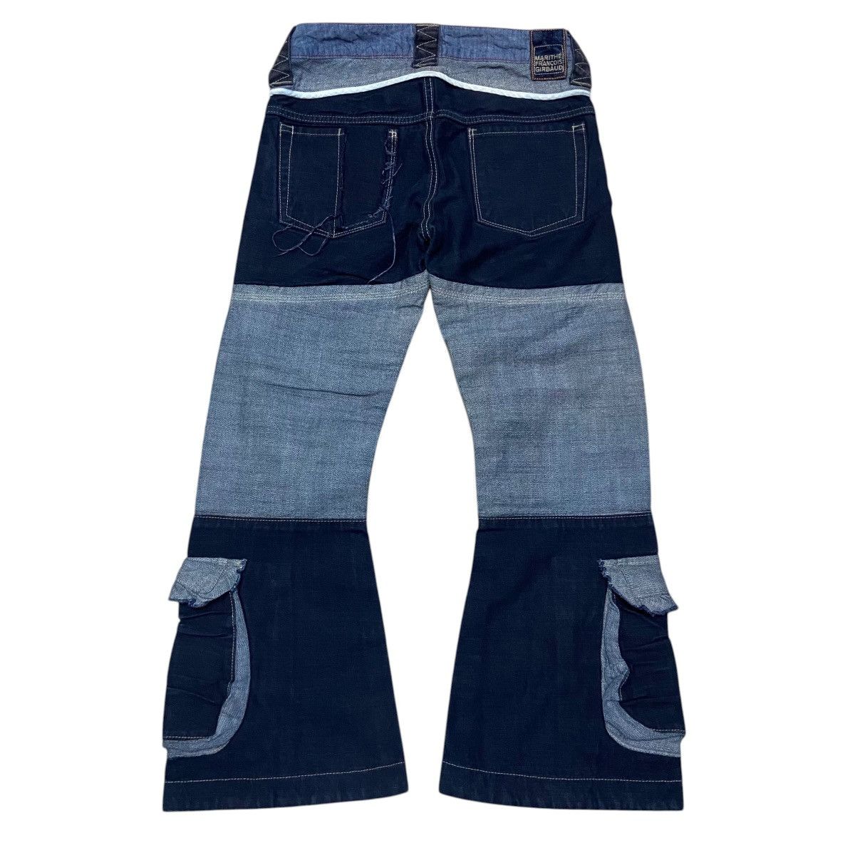 Marithe + Francois Girbaud Marithe Francois Girbaud Big Pocket Flared Pants Size US 27 - 9 Thumbnail