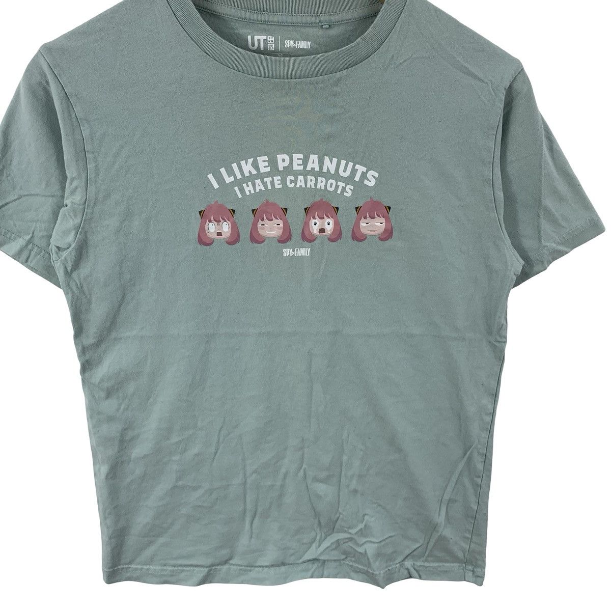 Uniqlo UNIQLO UT Spy x Family Anya “I Like Peanuts I Hate Carrots Size XS / US 0-2 / IT 36-38 - 6 Thumbnail