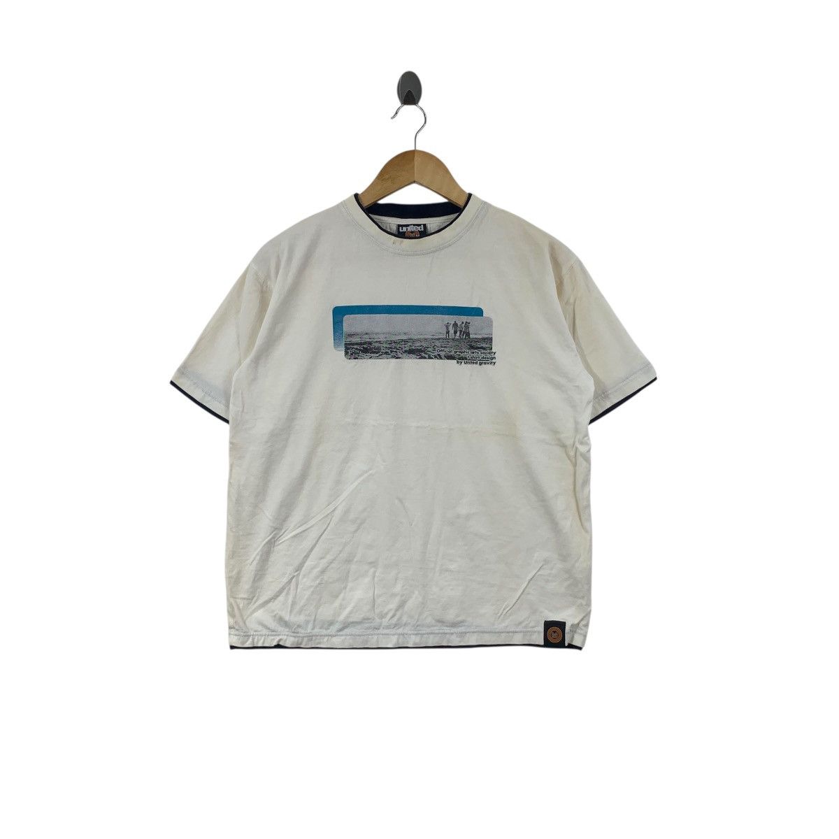 Vintage Vintage Y2K UNITED GRAVITY Graphic Arts Society Tee Shirt Size US M / EU 48-50 / 2 - 1 Thumbnail