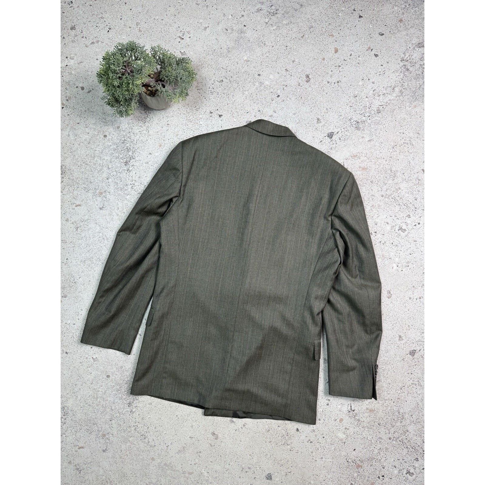 Yves Saint Laurent YSL Yves Saint Laurent Double-Breasted Suit Blazer Size 48L Size 48L - 2 Thumbnail