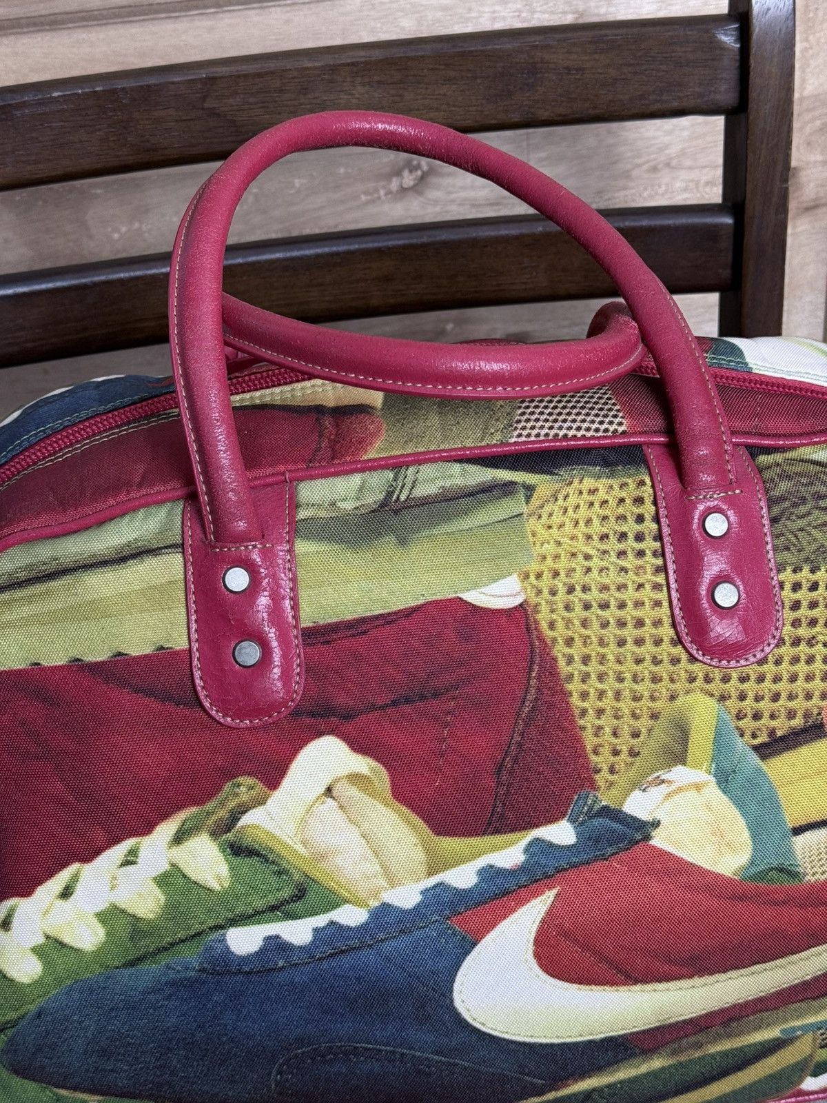Nike Vintage Nike Cortez Duffle Bag Size ONE SIZE - 10 Thumbnail