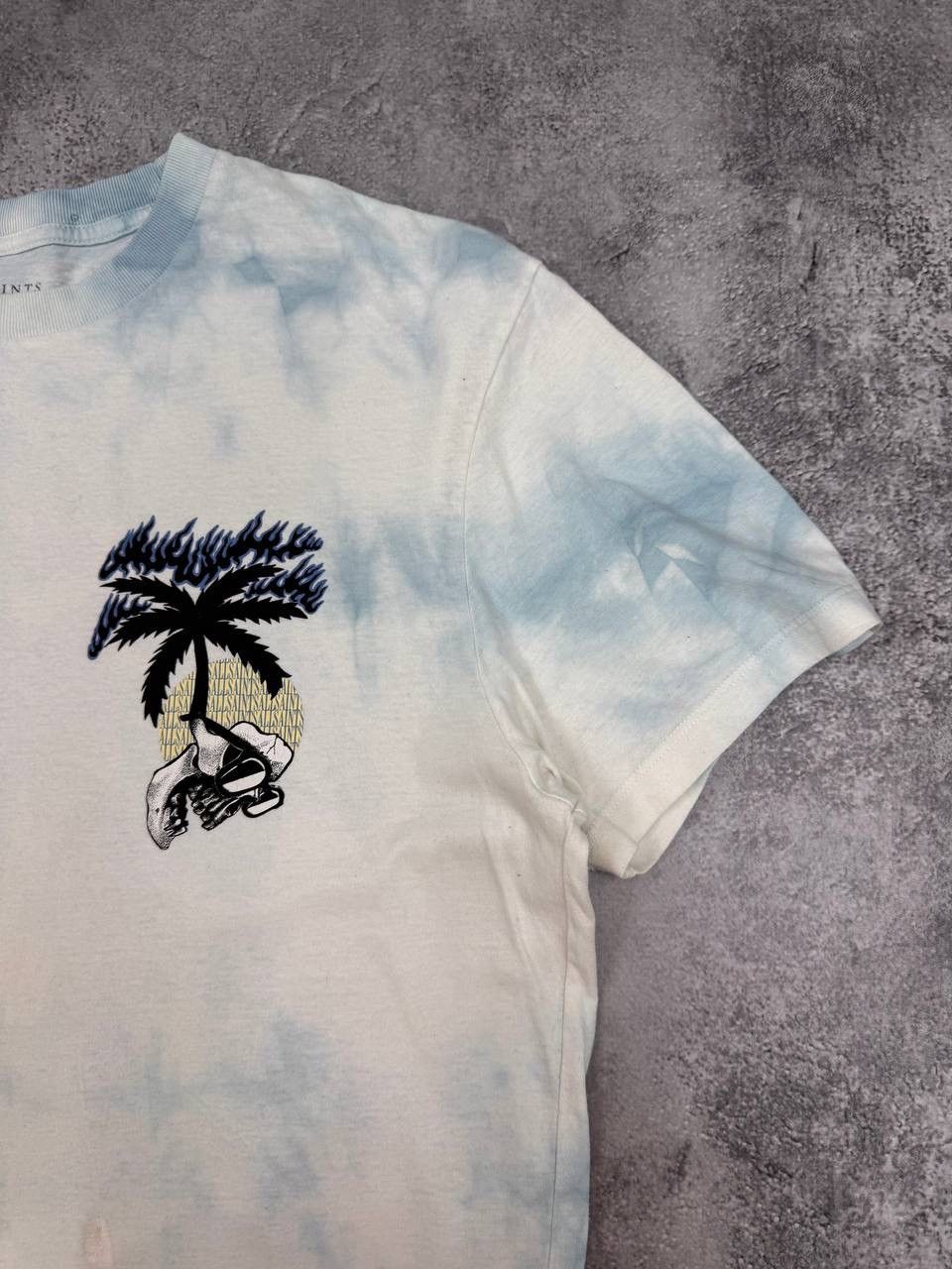 Allsaints AllSaints Men T Shirt White Blue Size XS Size US XS / EU 42 / 0 - 2 Thumbnail