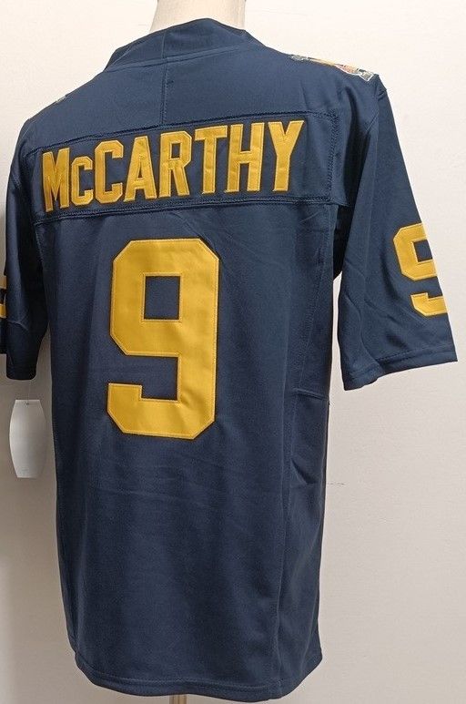 Other Men’s Wolverines 9 J.J. McCarthy Navy Rose Bowl Jersey Size US L / EU 52-54 / 3 - 1 Thumbnail