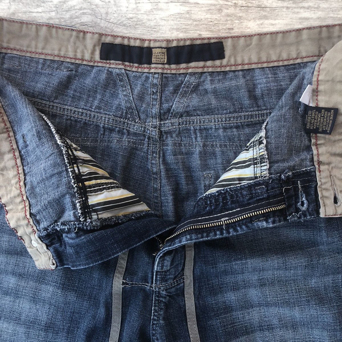 Marithe + Francois Girbaud × Vintage Le Jean Marithe Francois Girbaud BAGGY Jeans Size US 34 / EU 50 - 7 Thumbnail