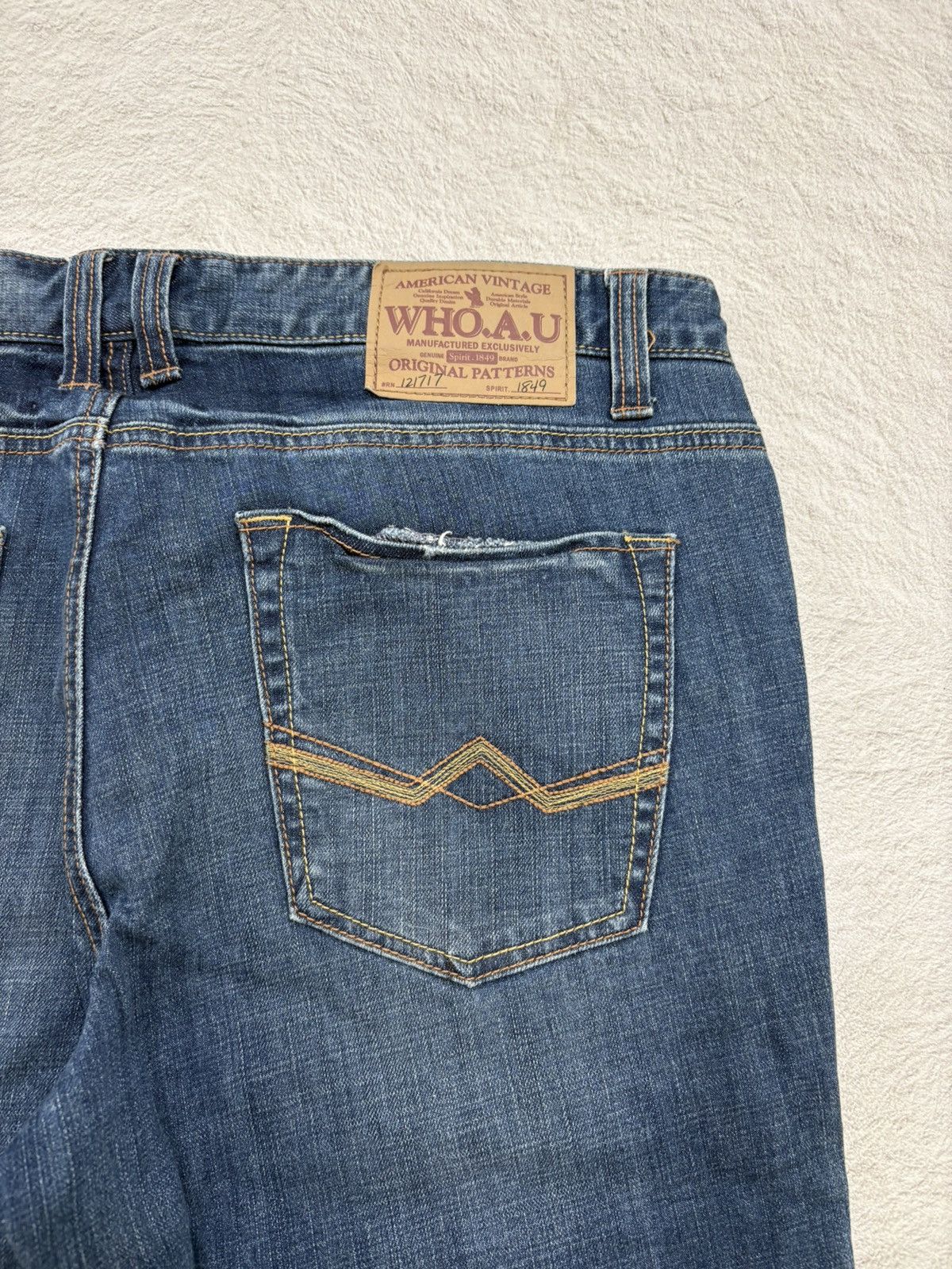 Hysteric Glamour × If Six Was Nine × Le Grande Bleu (L.G.B.) 2000s WHO AU japan wash Denim y2k style Size US 31 - 6 Thumbnail