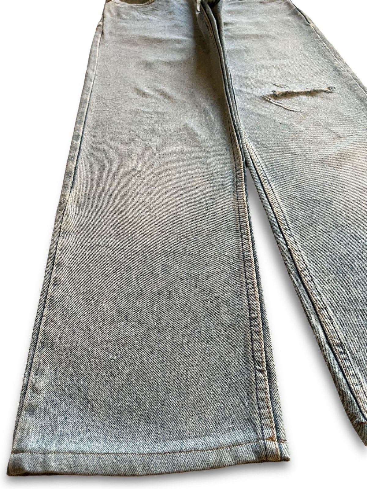 Levi's SALES🔥Vintage 90s Levis 510 Light Wash Distress Loose Jeans Size US 31 - 6 Thumbnail