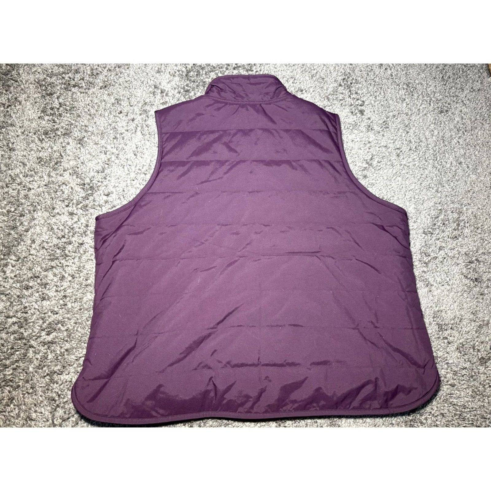 Carhartt Carhartt Vest Womens 2XL Purple Reversible Relaxed Sherpa Rain Defender Size XXL / US 16-18 / IT 52-54 - 8 Thumbnail