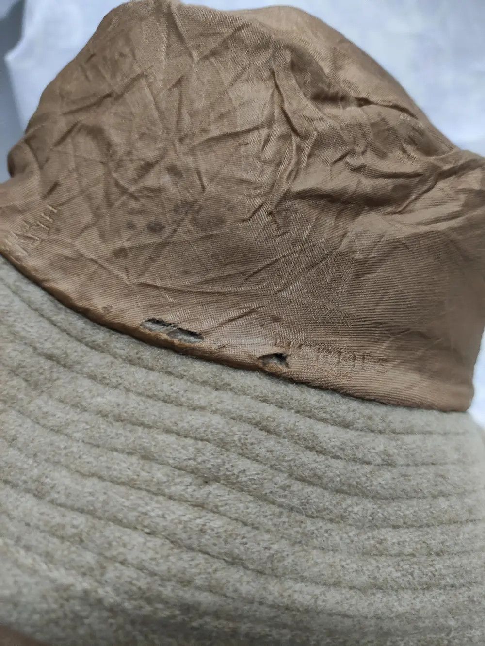Hermes CHAPEAUX MOTSCH POUR HERMES VINTAGE BUCKET HAT Size ONE SIZE - 2 Thumbnail