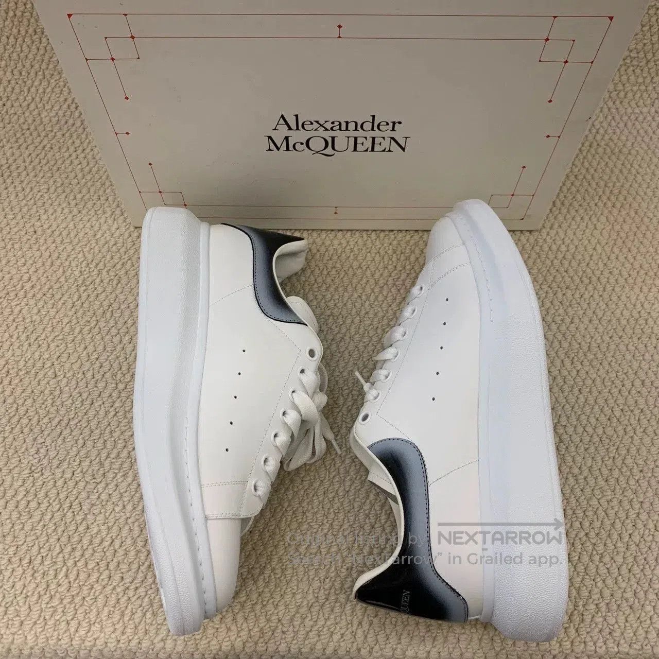 Alexander McQueen alexander mcqueen oversized white low. Size US 10 / EU 43 - 9 Thumbnail
